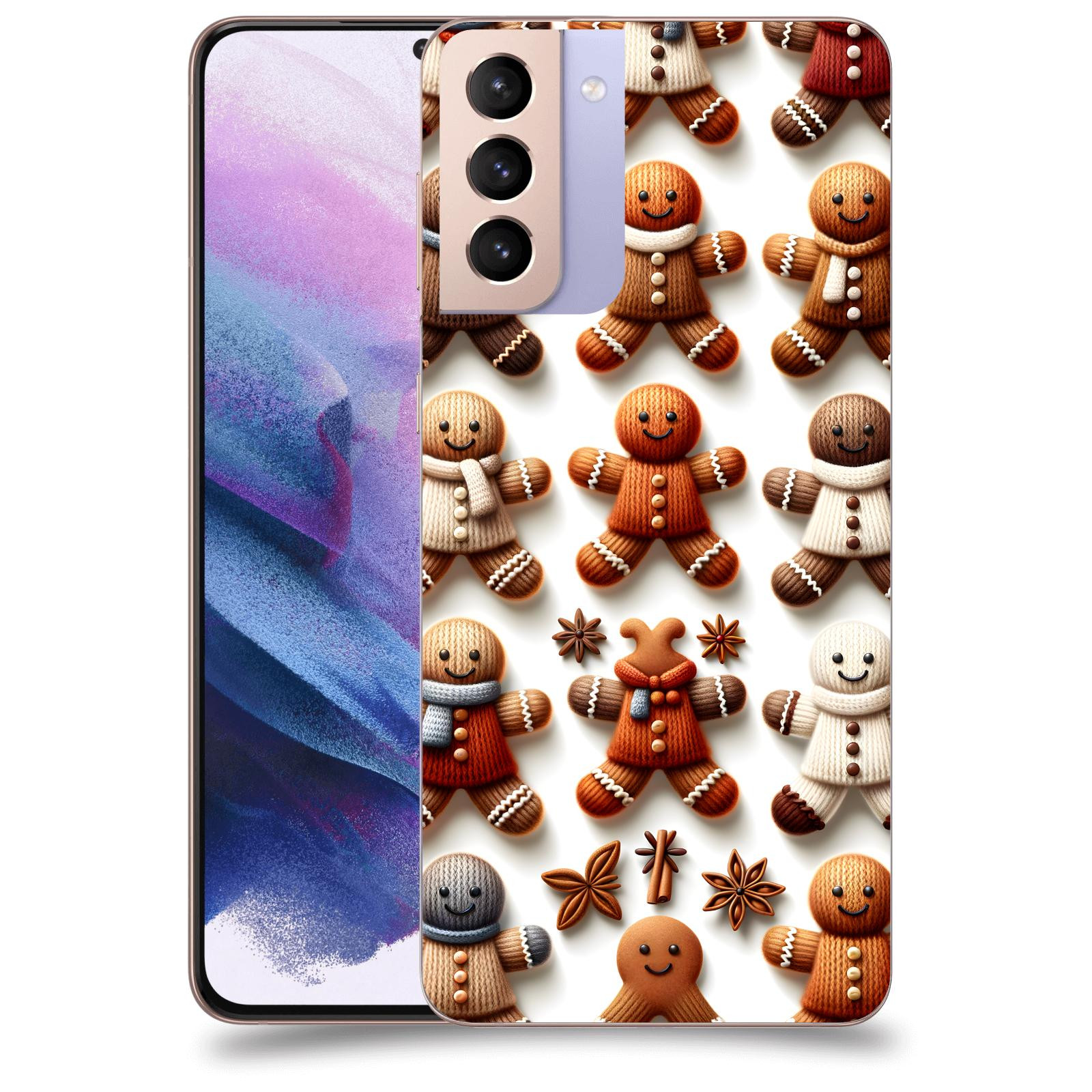 ACOVER Kryt na mobil Samsung Galaxy S21+ G996F - Perníčky 2
