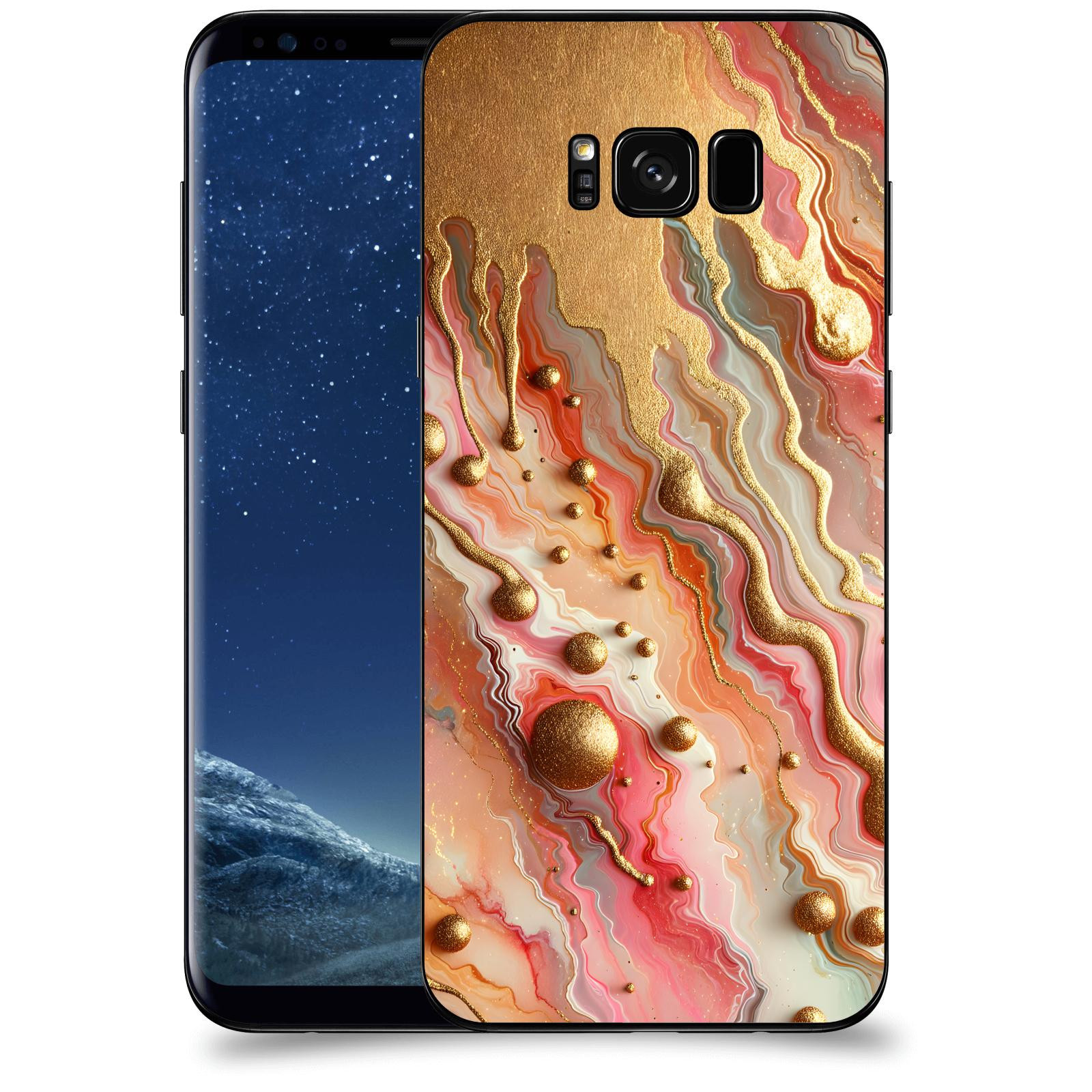 ACOVER Kryt na mobil Samsung Galaxy S8+ G955F - Liquid Gold