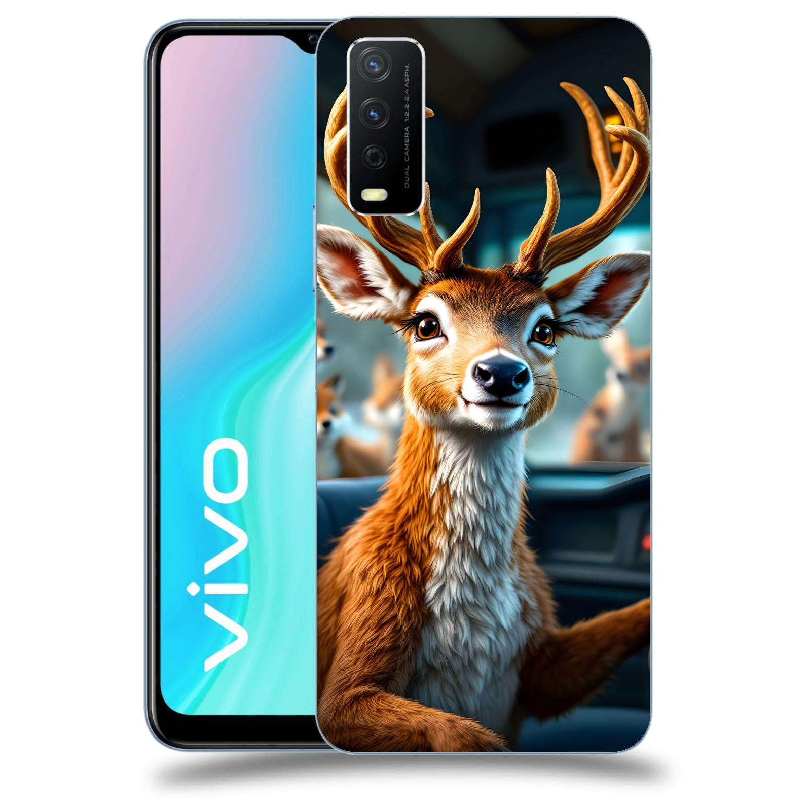 ACOVER Kryt na mobil Vivo Y11s - Jelen