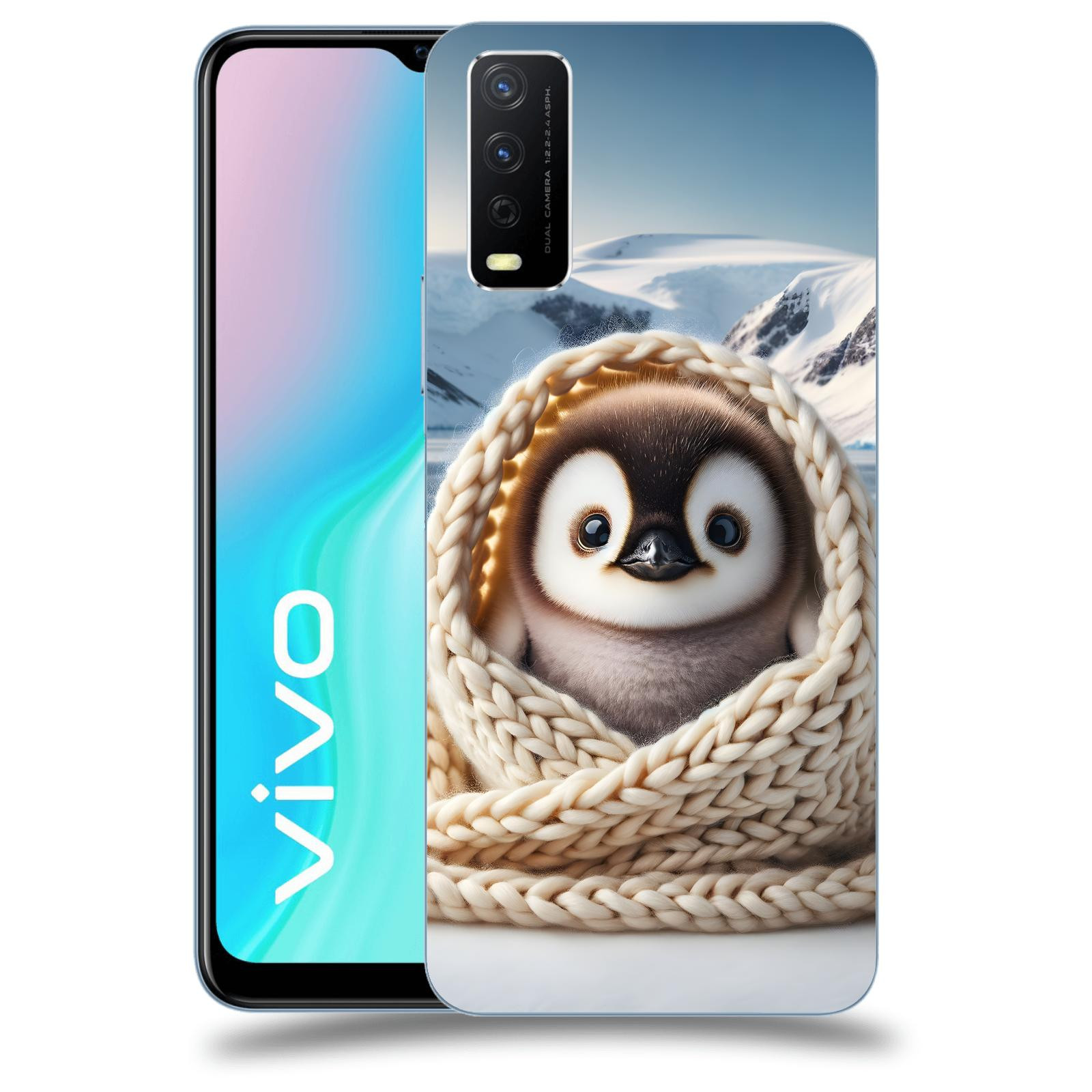 ACOVER Kryt na mobil Vivo Y11s - Tučňák