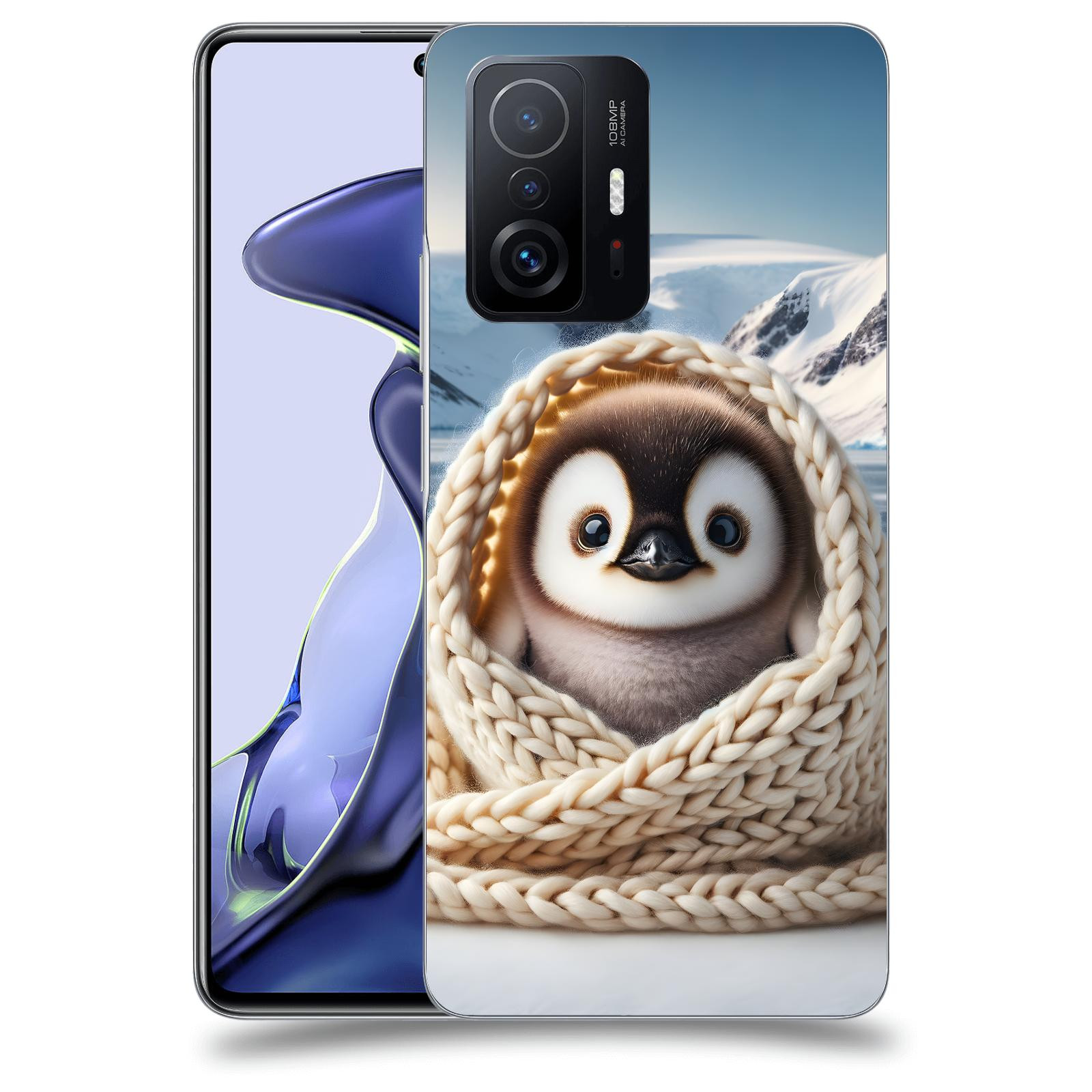 ACOVER Kryt na mobil Xiaomi 11T - Tučňák