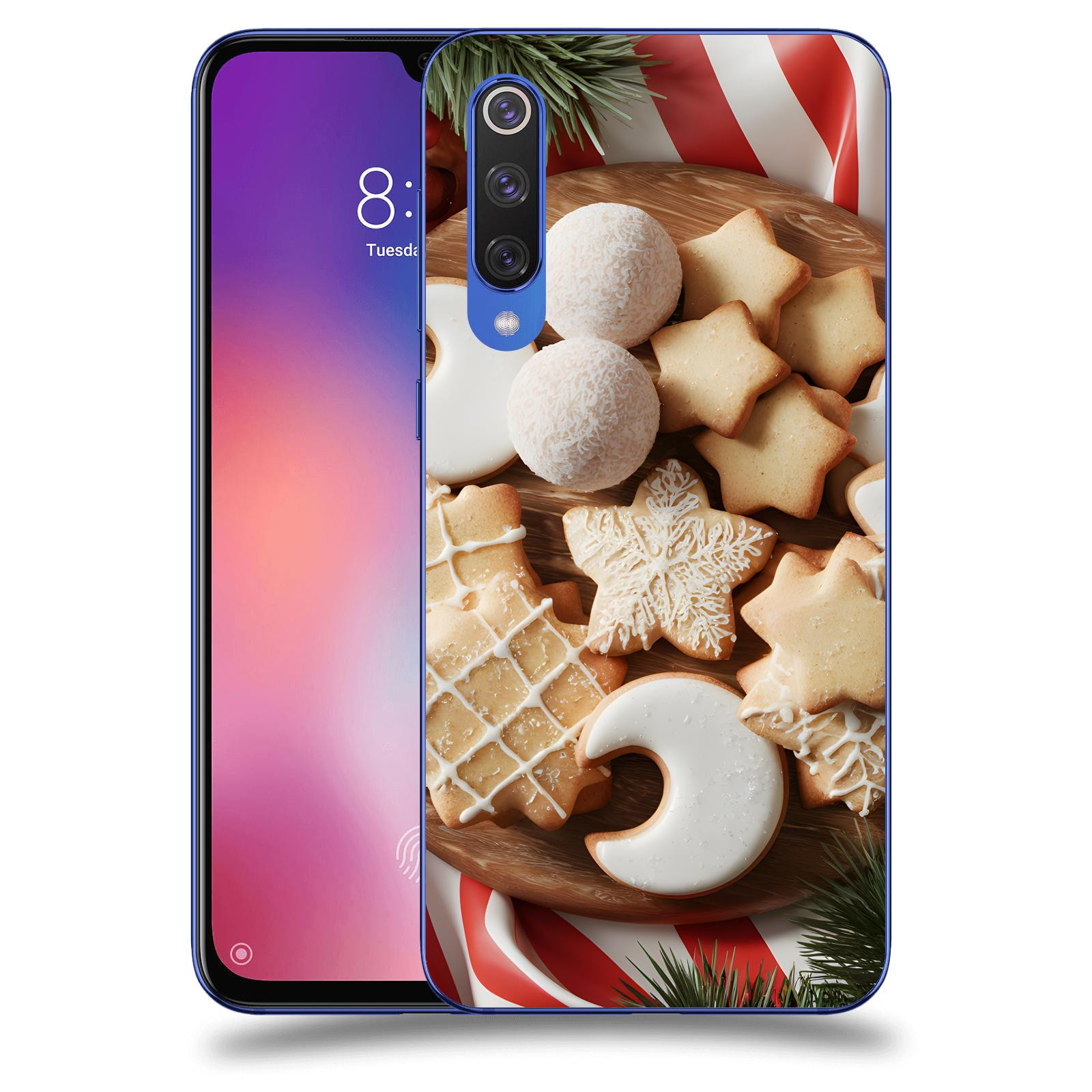 ACOVER Kryt na mobil Xiaomi Mi 9 SE - Vánoční cukroví 2
