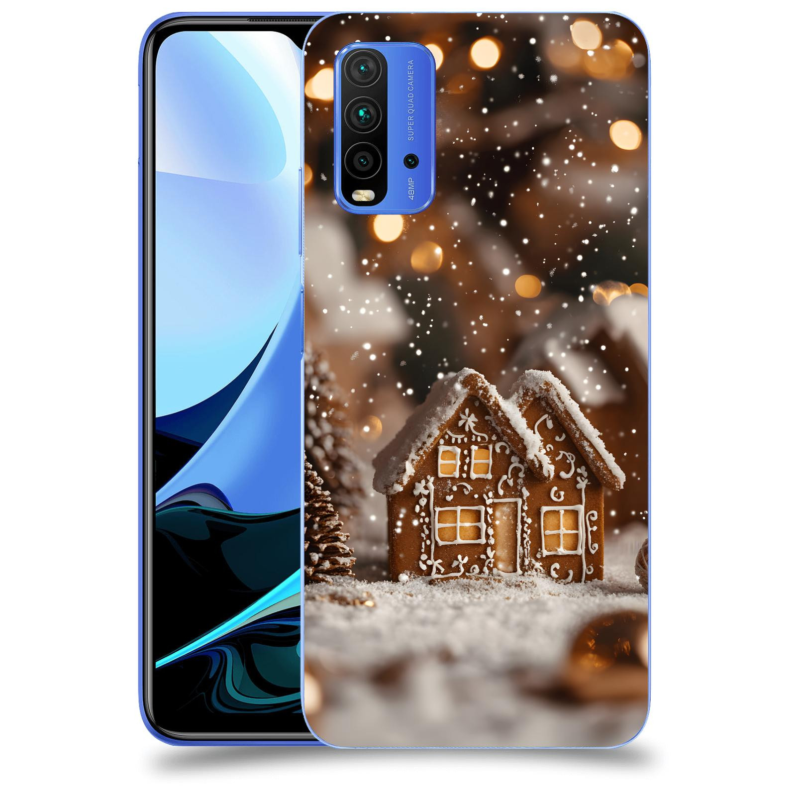 ACOVER Kryt na mobil Xiaomi Mi 9T (Pro) - Perníková chaloupka