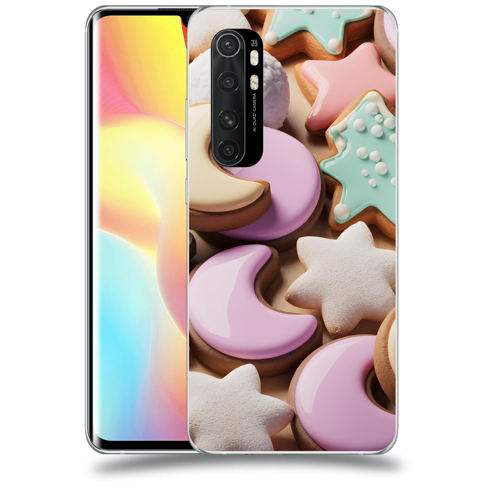 ACOVER Kryt na mobil Xiaomi Mi Note 10 Lite - Vánoční cukroví