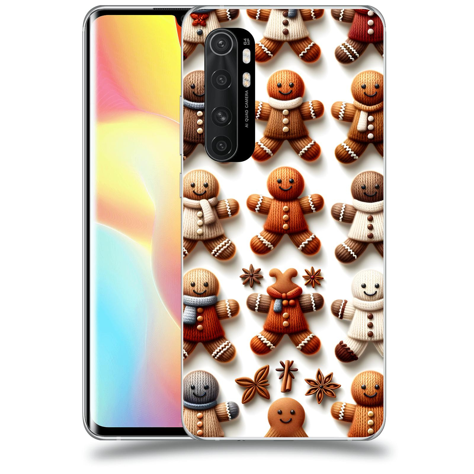 ACOVER Kryt na mobil Xiaomi Mi Note 10 Lite - Perníčky 2