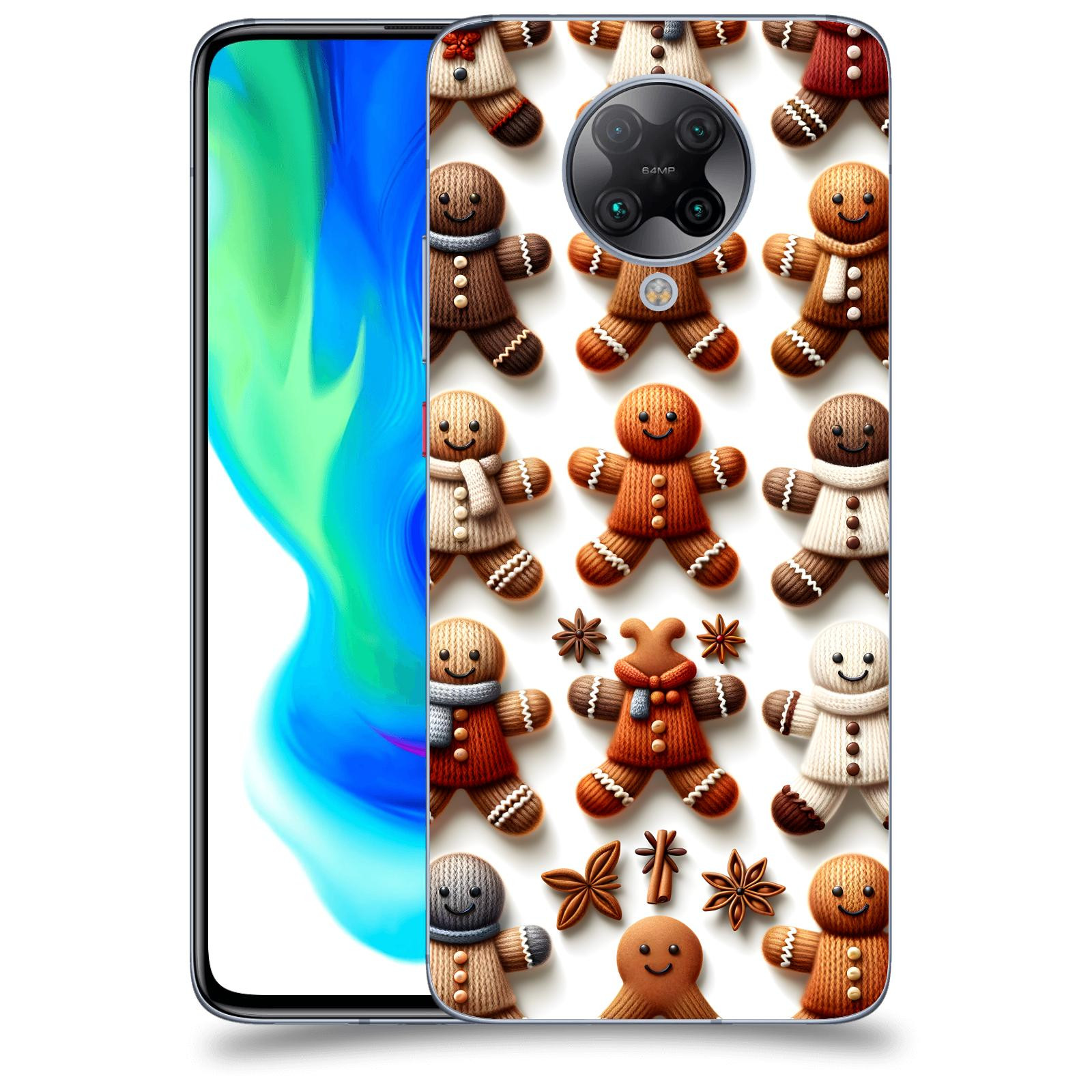 ACOVER Kryt na mobil Xiaomi Poco F2 Pro - Perníčky 2