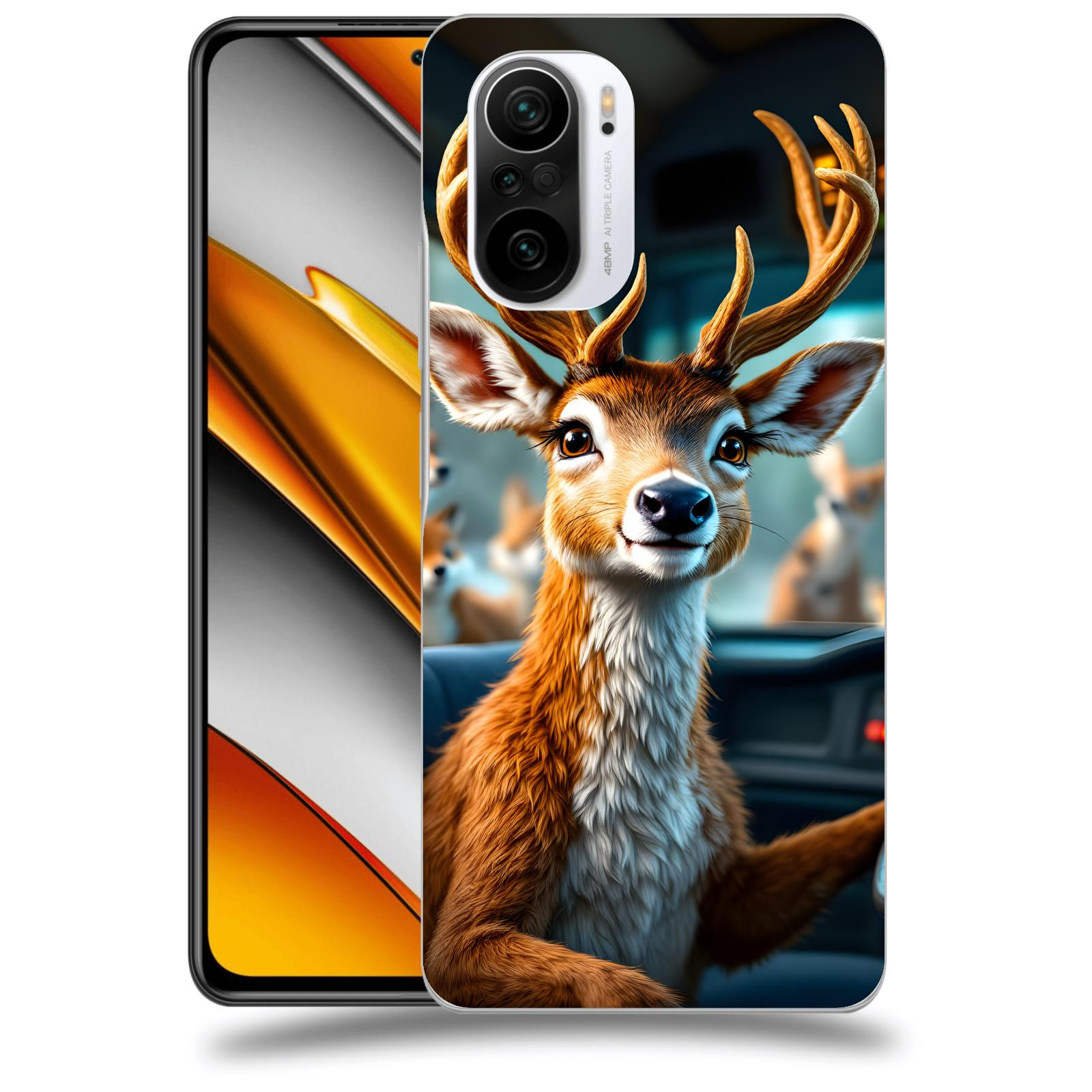 ACOVER Kryt na mobil Xiaomi Poco F3 - Jelen