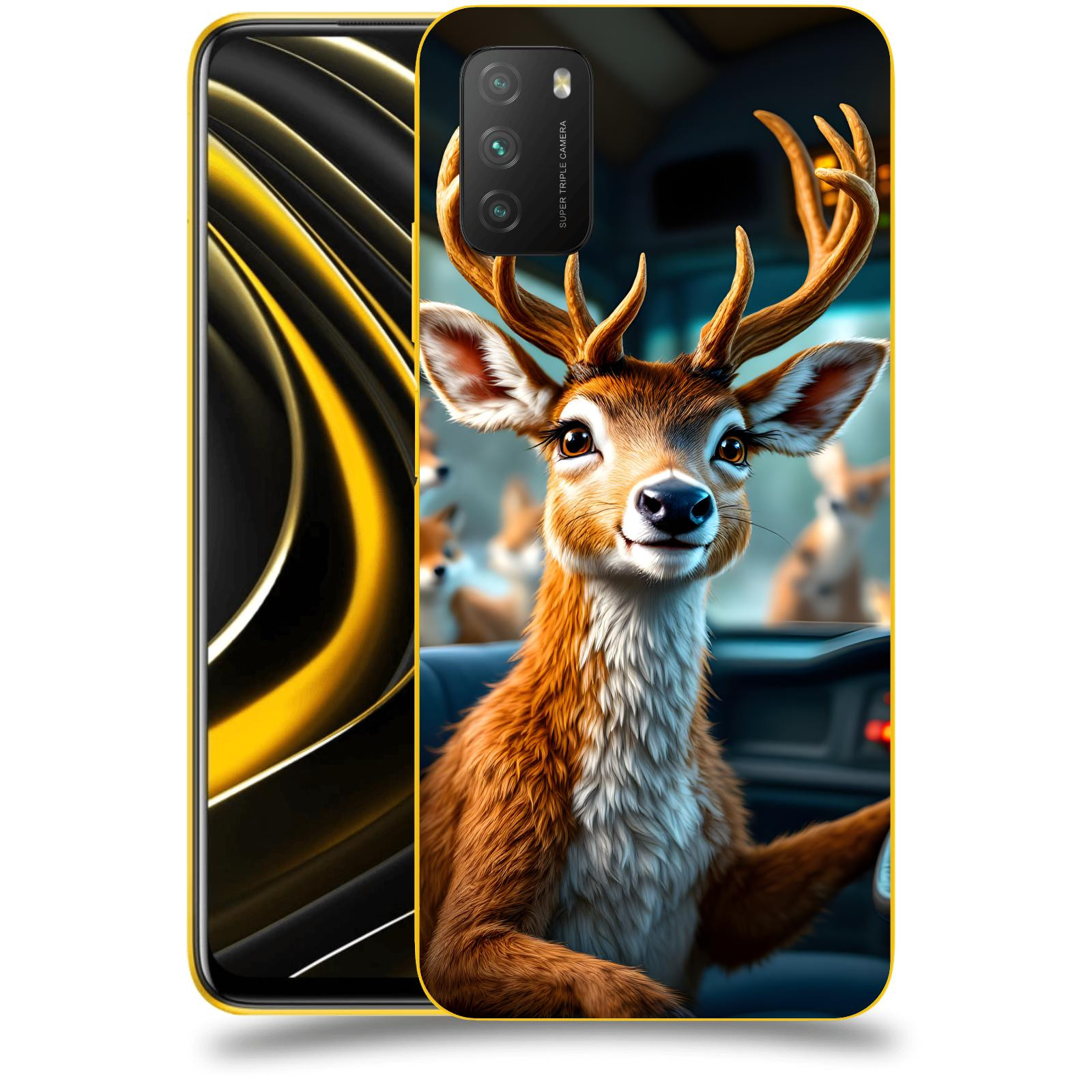 ACOVER Kryt na mobil Xiaomi Poco M3 - Jelen