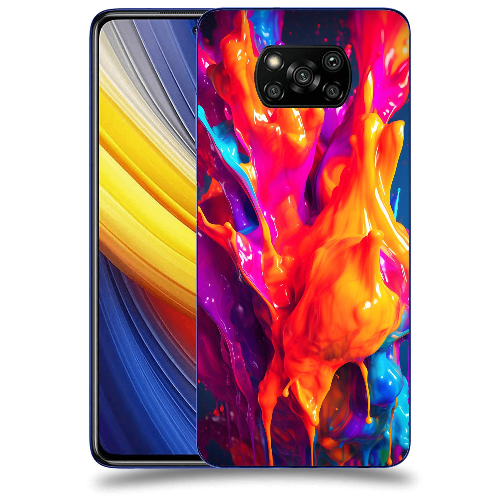 ACOVER Kryt na mobil Xiaomi Poco X3 Pro - Beautiful Liquid I