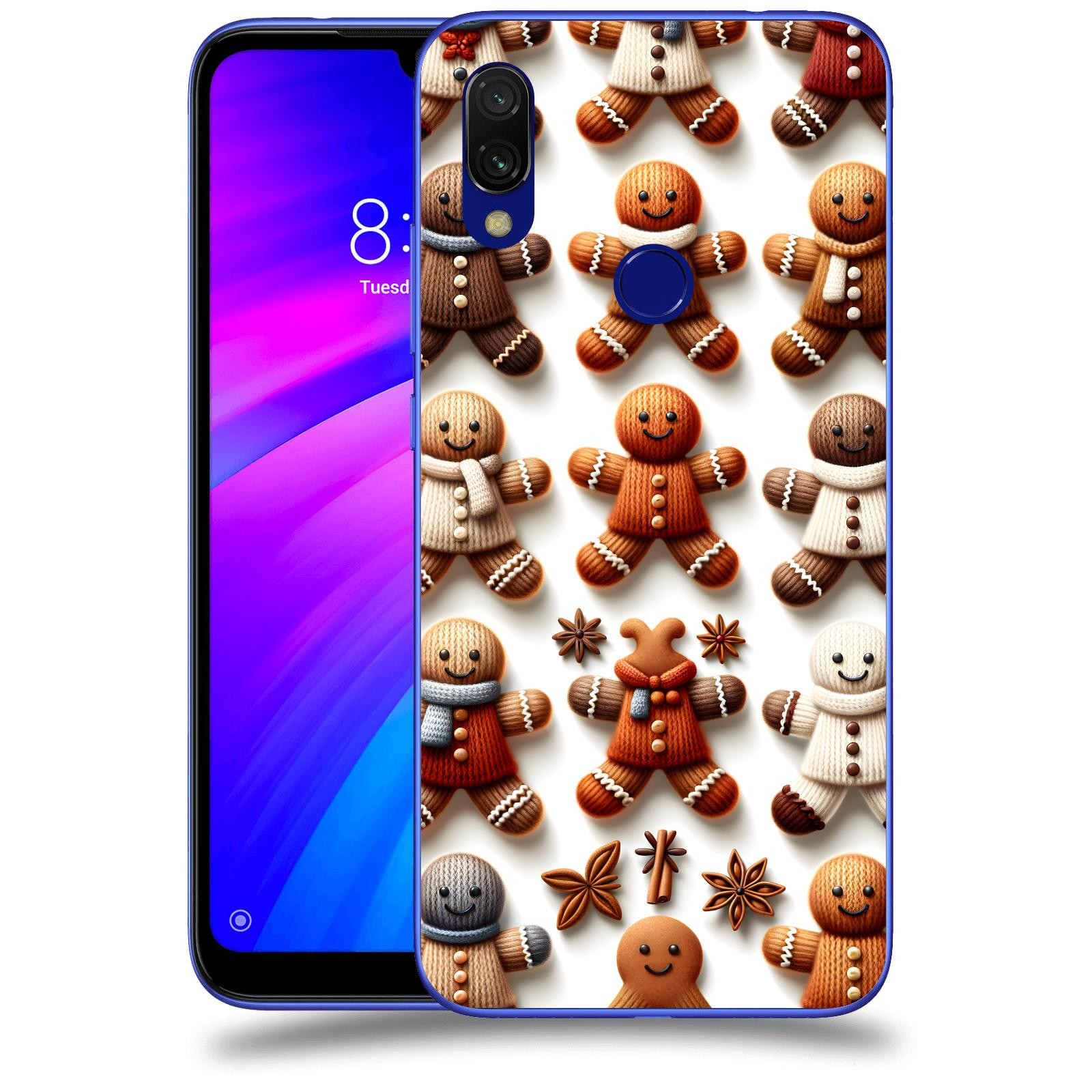 ACOVER Kryt na mobil Xiaomi Redmi 7 - Perníčky 2