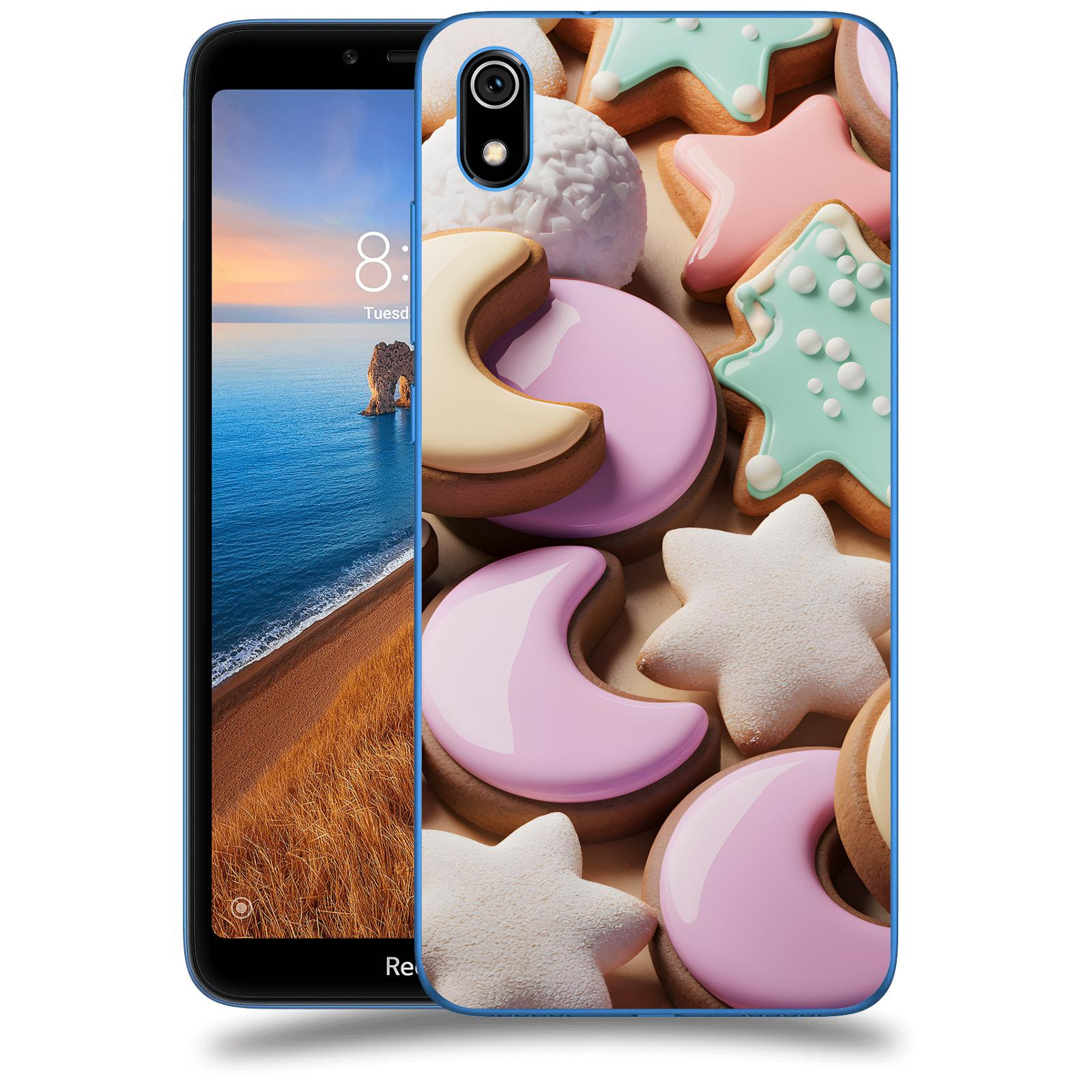 ACOVER Kryt na mobil Xiaomi Redmi 7A - Vánoční cukroví