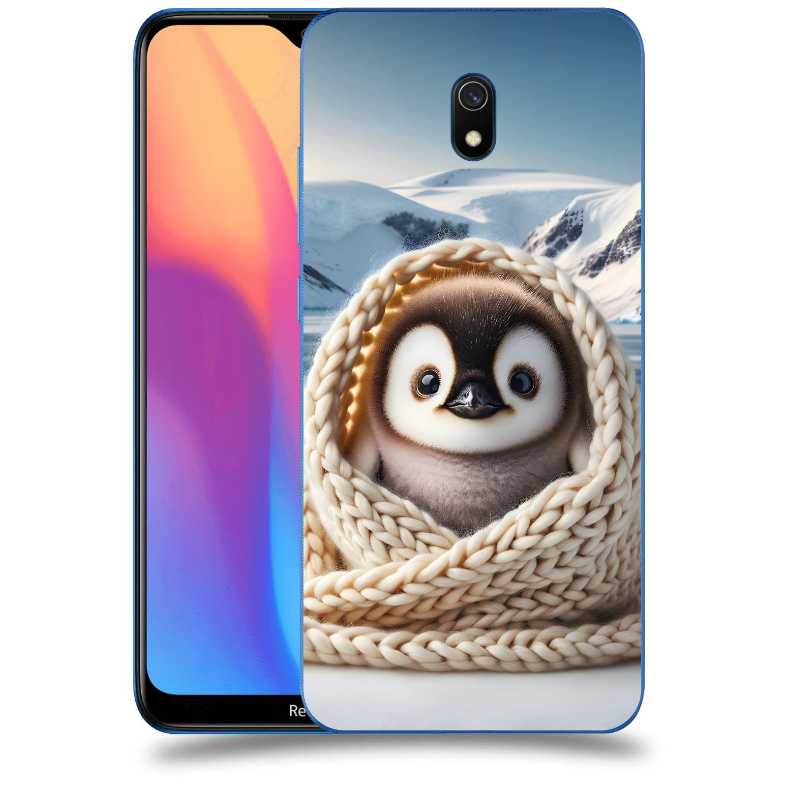 ACOVER Kryt na mobil Xiaomi Redmi 8A - Tučňák