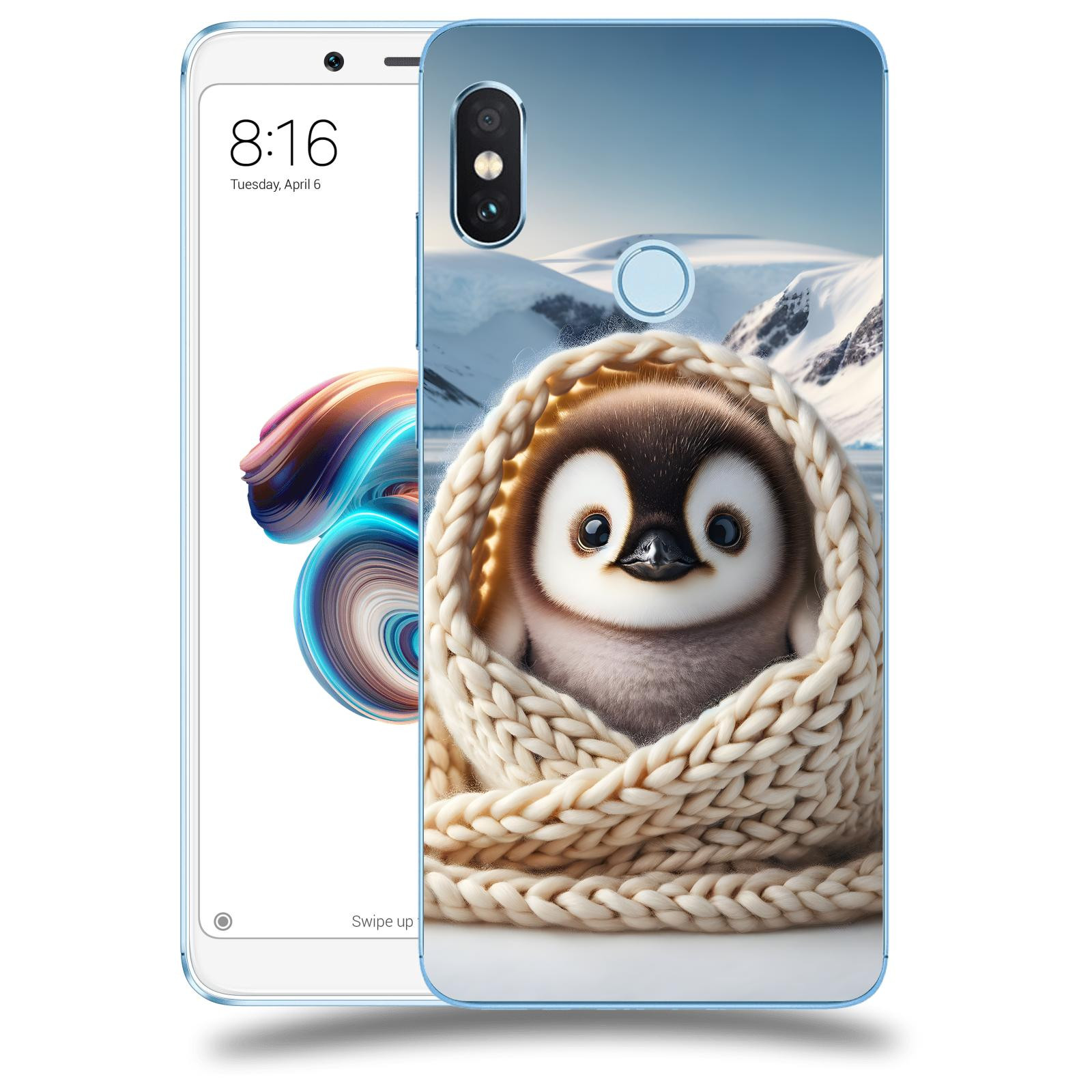 ACOVER Kryt na mobil Xiaomi Redmi Note 5 Global - Tučňák