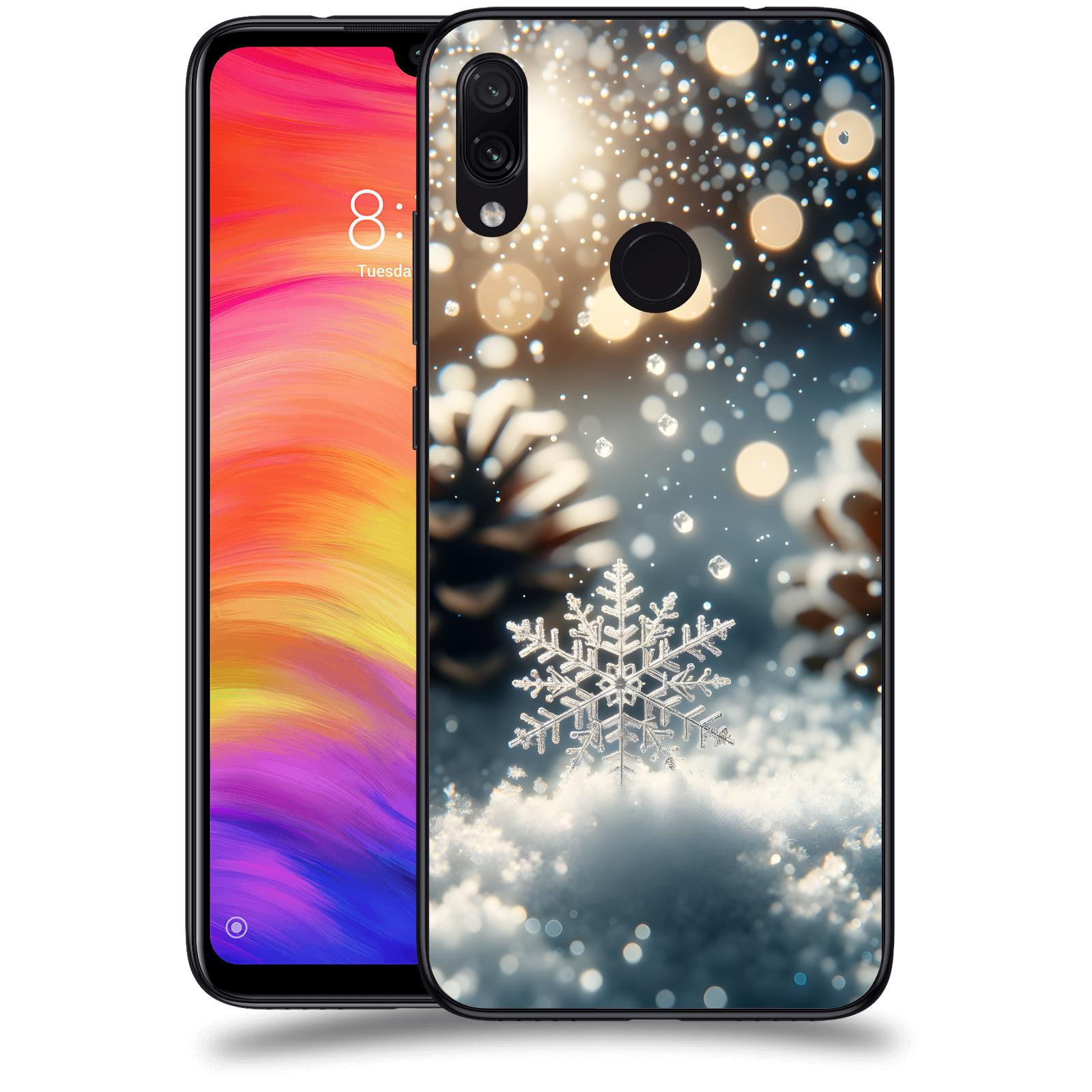 ACOVER Kryt na mobil Xiaomi Redmi Note 7 - Vločka