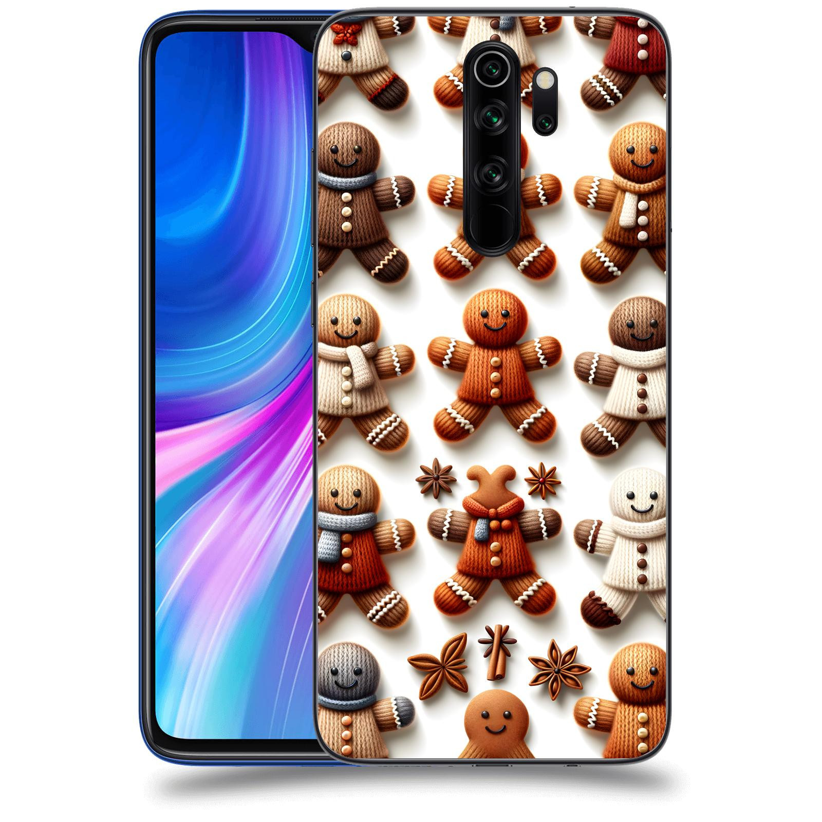 ACOVER Kryt na mobil Xiaomi Redmi Note 8 Pro - Perníčky 2