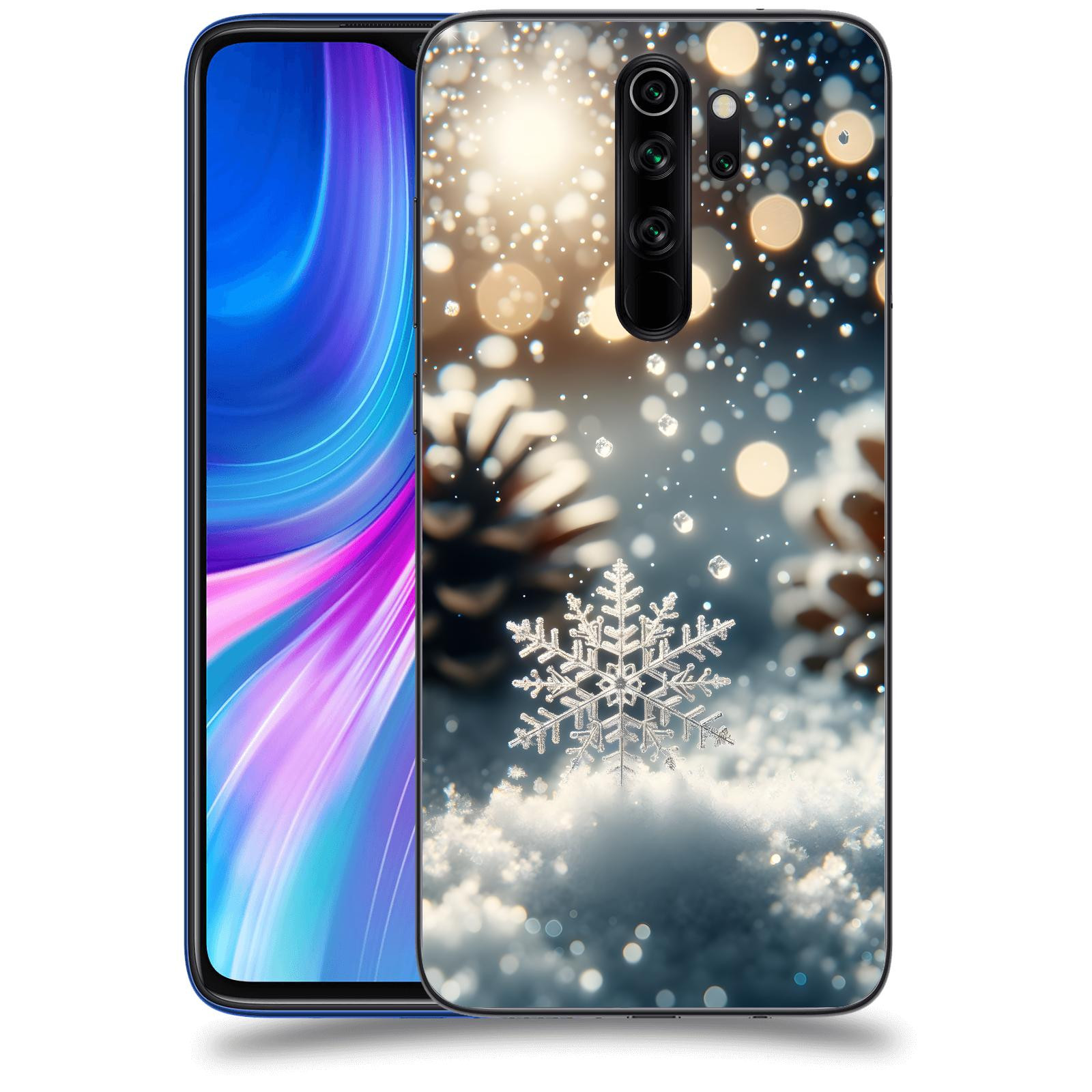 ACOVER Kryt na mobil Xiaomi Redmi Note 8 Pro - Vločka