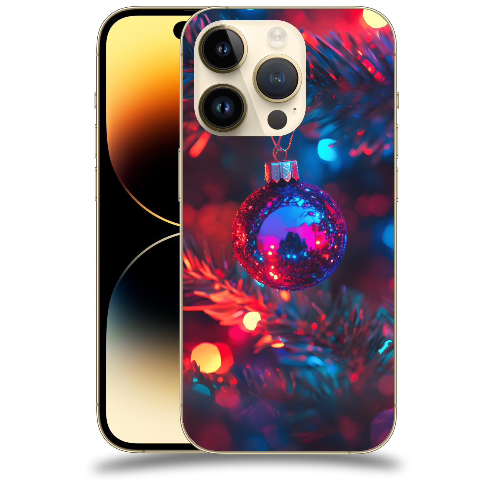 ACOVER Kryt na mobil Apple iPhone 14 Pro - Vánoční ozdoba