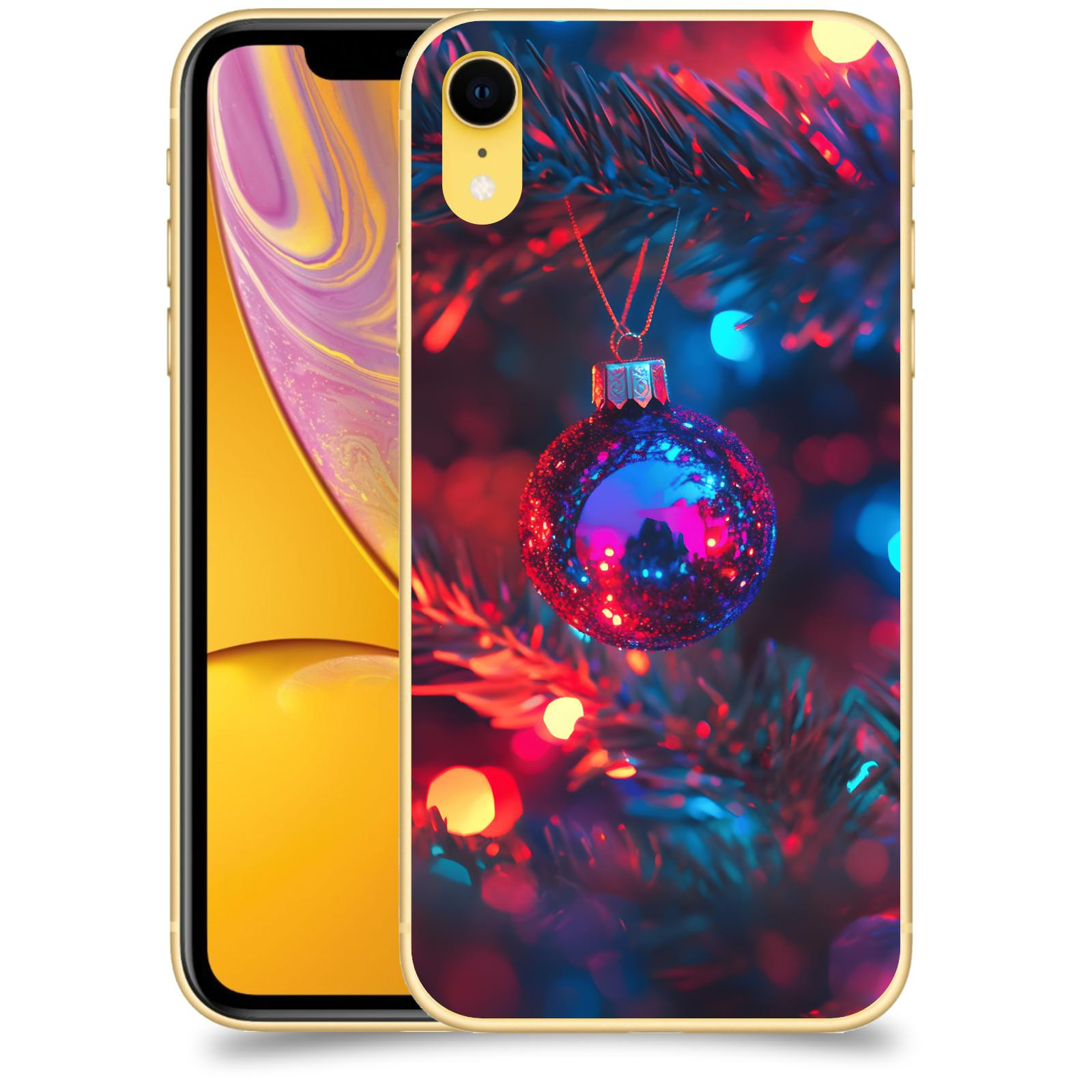 ACOVER Kryt na mobil Apple iPhone XR - Vánoční ozdoba