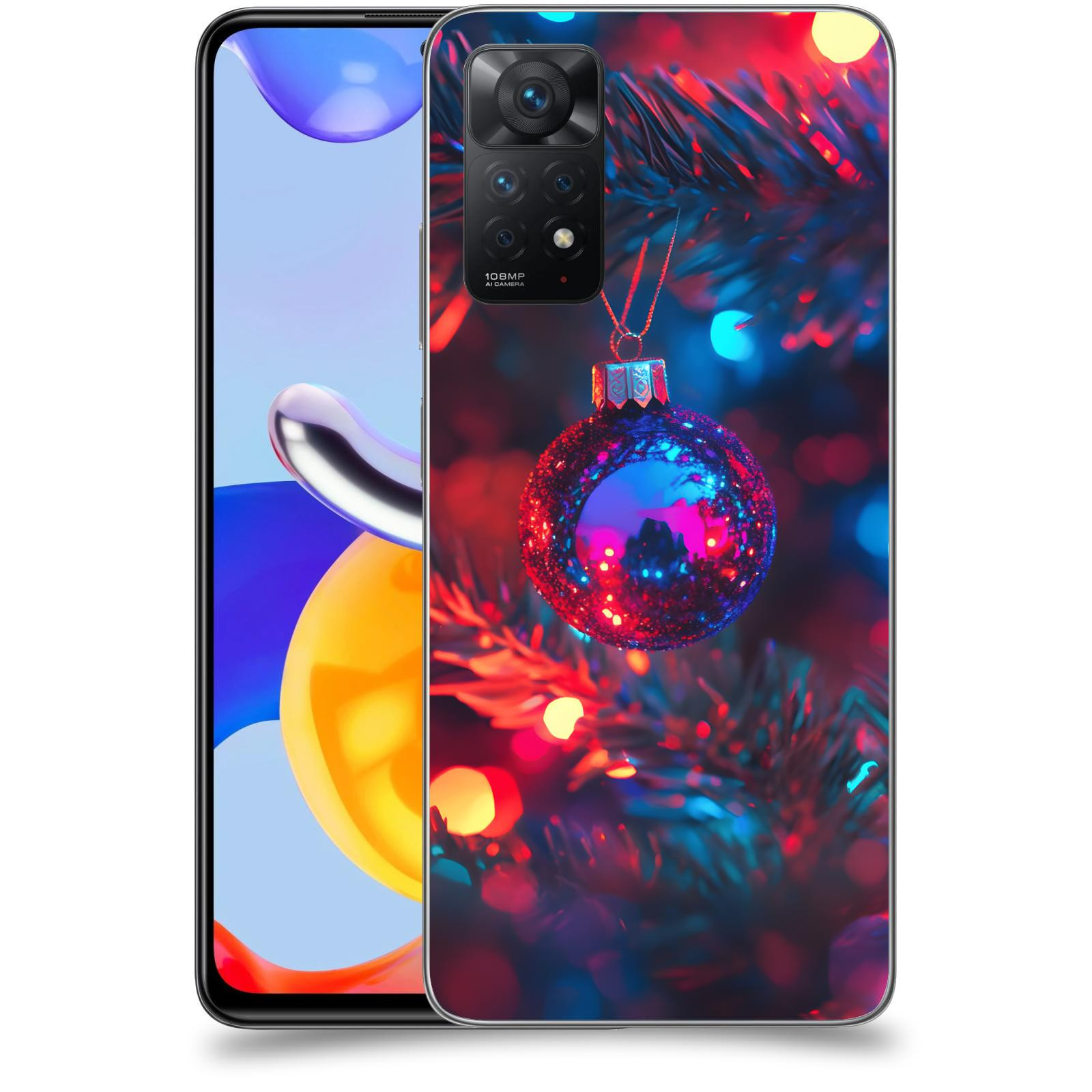 ACOVER Kryt na mobil Xiaomi Redmi Note 11 Pro - Vánoční ozdoba