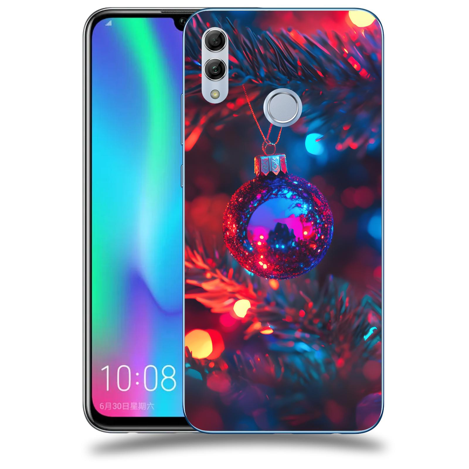 ACOVER Kryt na mobil Honor 10 Lite - Vánoční ozdoba