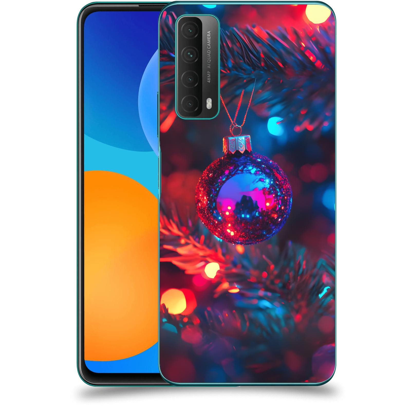 ACOVER Kryt na mobil Huawei P Smart 2021 - Vánoční ozdoba