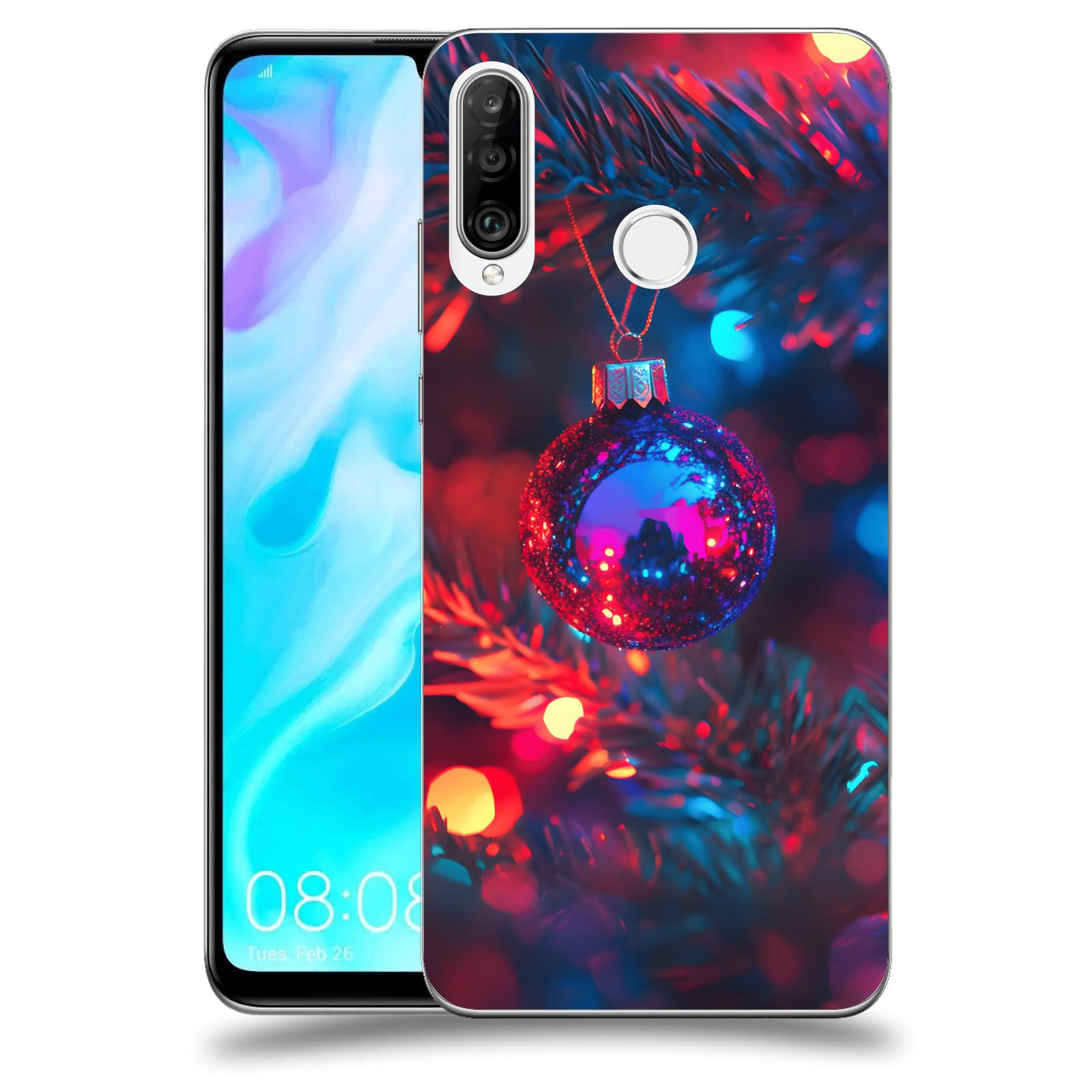 ACOVER Kryt na mobil Huawei P30 Lite - Vánoční ozdoba