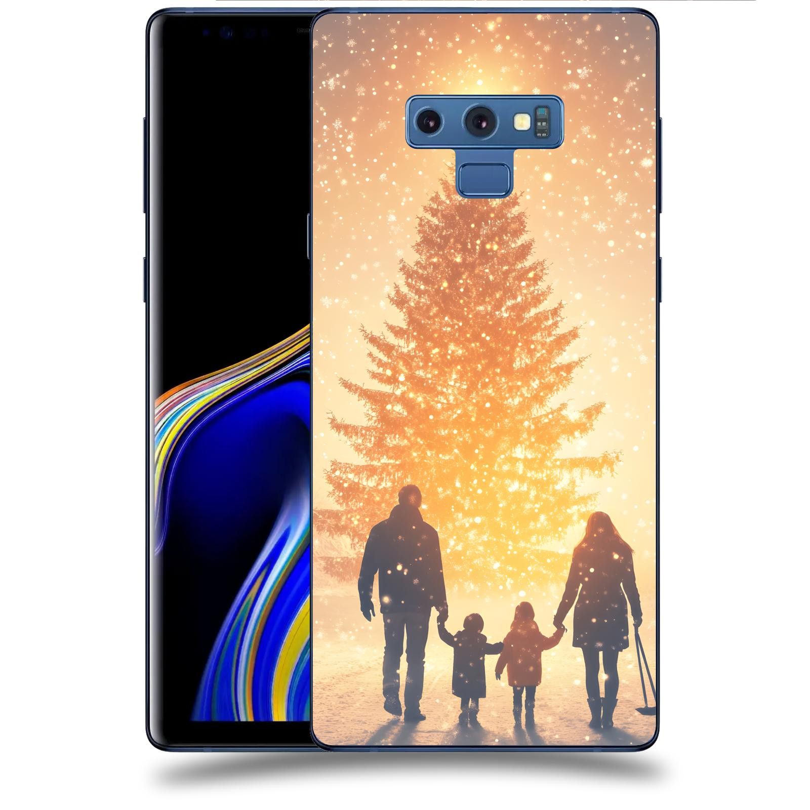 ACOVER Kryt na mobil Samsung Galaxy Note 9 N960F - Family at the Christmas tree
