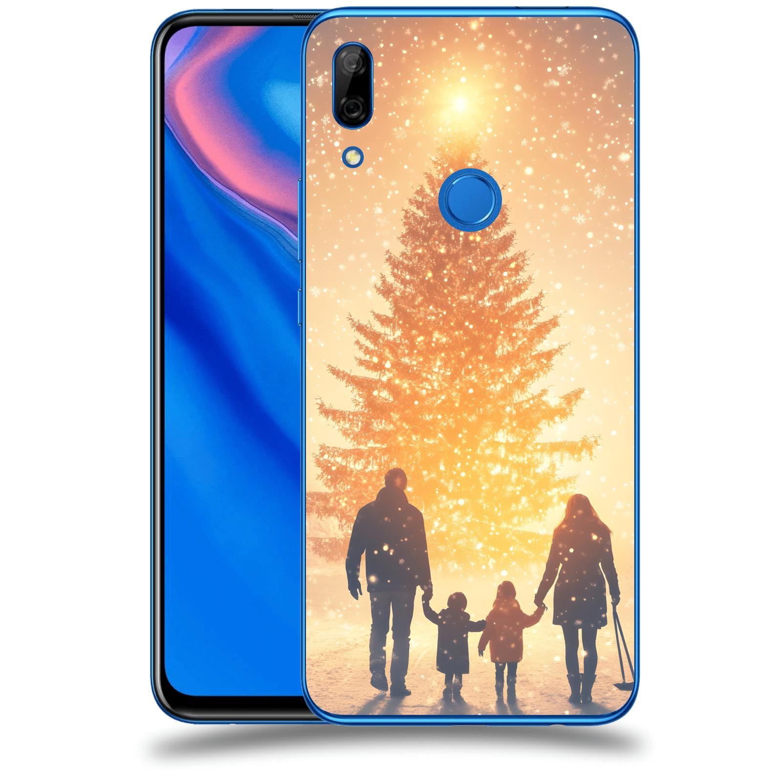 ACOVER Kryt na mobil Huawei P Smart Z - Family at the Christmas tree
