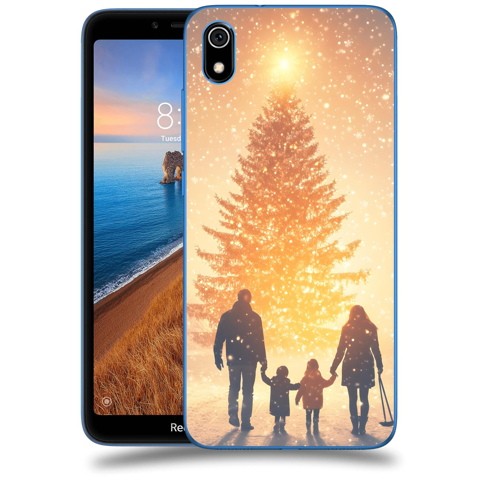 ACOVER Kryt na mobil Xiaomi Redmi 7A - Family at the Christmas tree