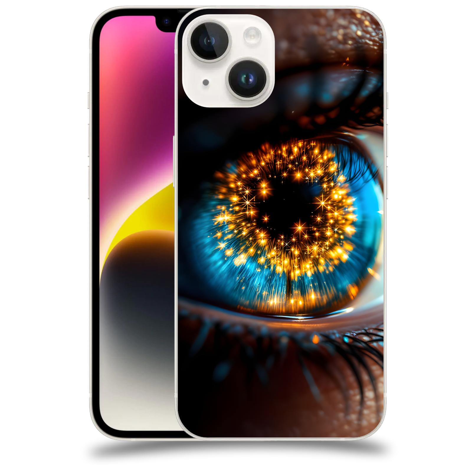 ACOVER Kryt na mobil Apple iPhone 14 - Sparkle in the eye