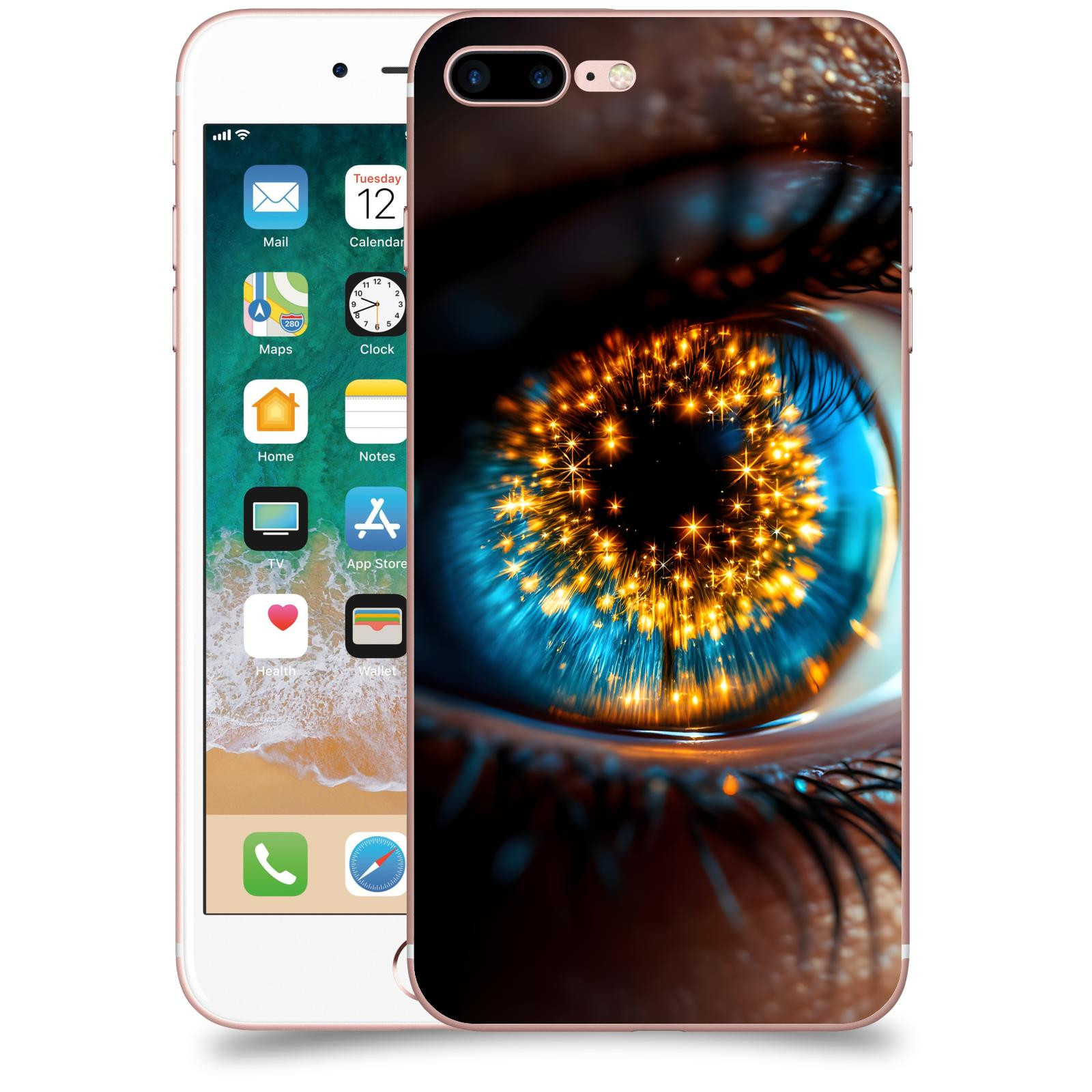 ACOVER Kryt na mobil Apple iPhone 7 Plus - Sparkle in the eye