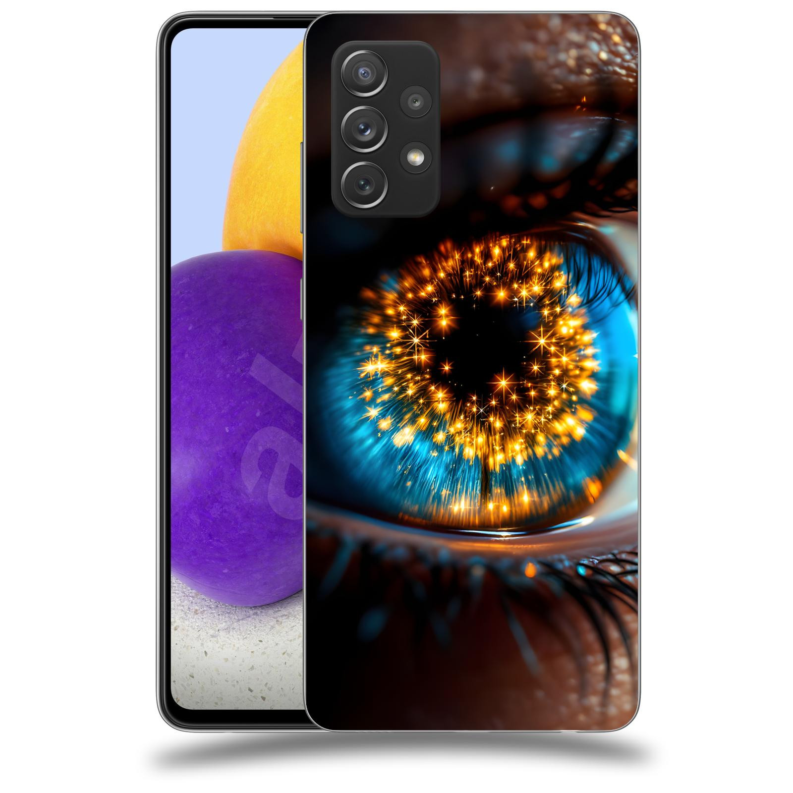 ACOVER Kryt na mobil Samsung Galaxy A73 5G - Sparkle in the eye