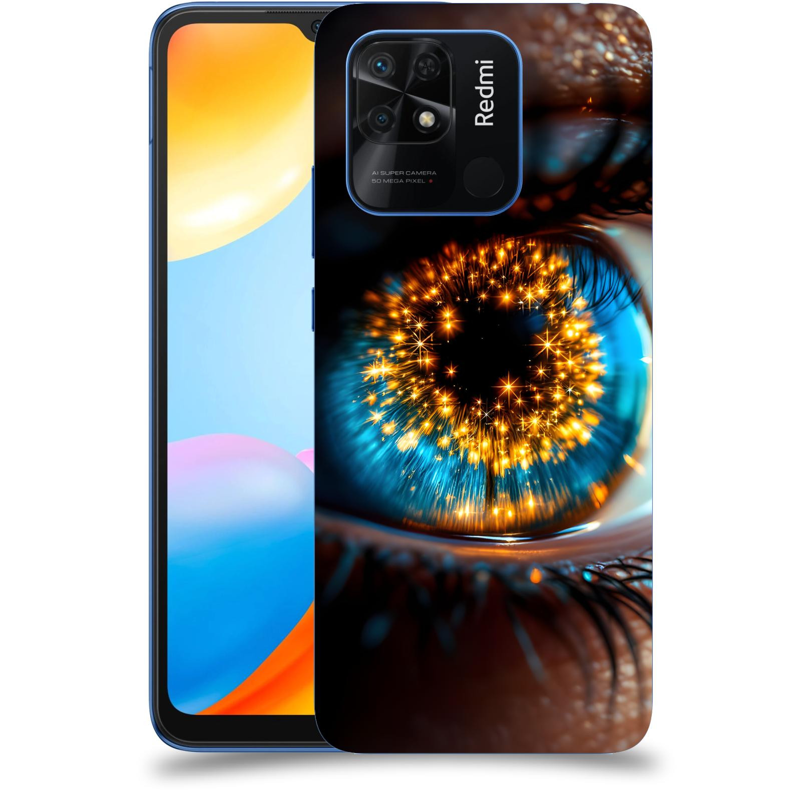 ACOVER Kryt na mobil Xiaomi Redmi 10C - Sparkle in the eye