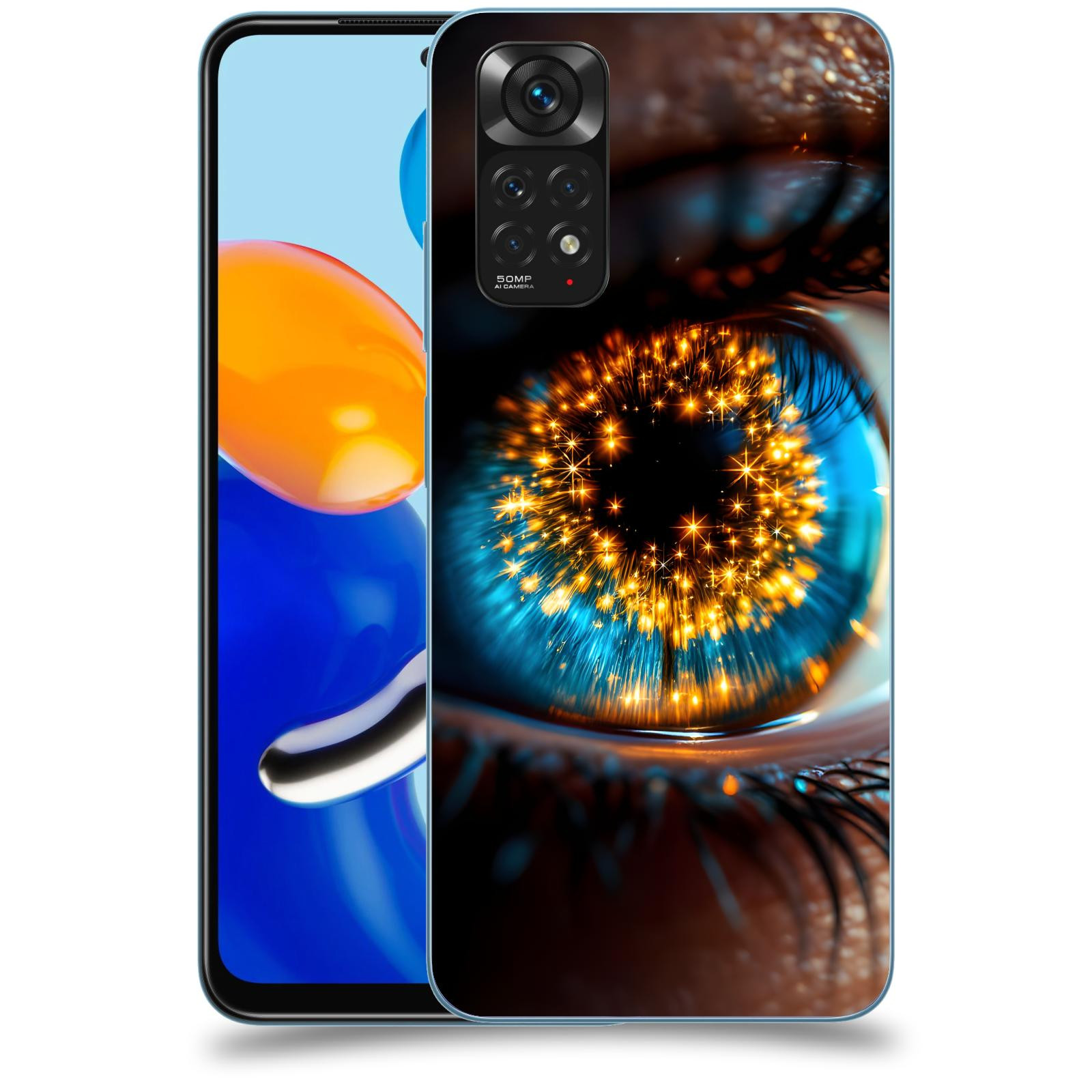ACOVER Kryt na mobil Xiaomi Redmi Note 11 - Sparkle in the eye