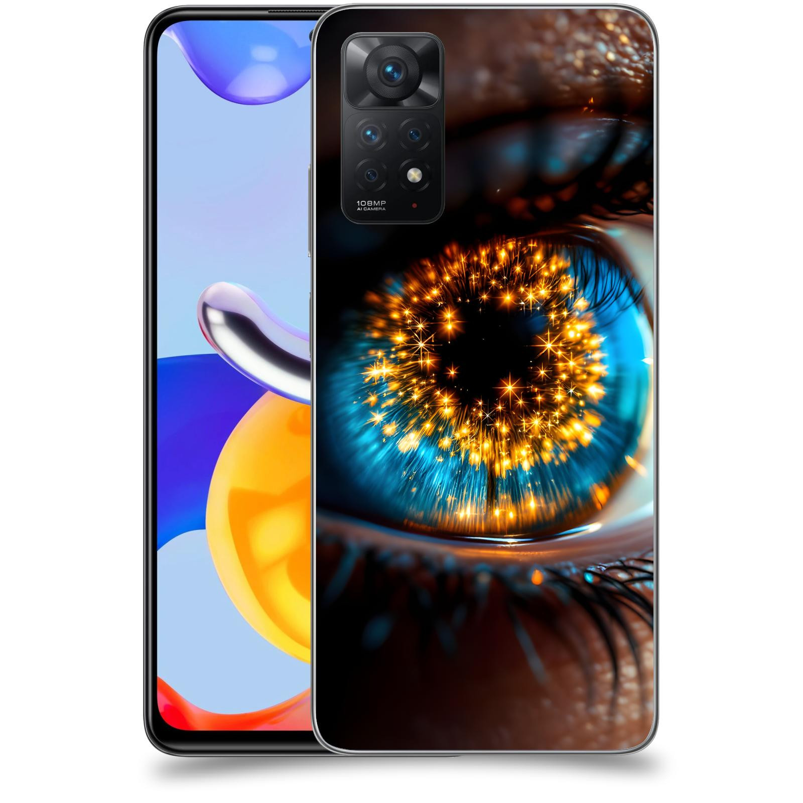 ACOVER Kryt na mobil Xiaomi Redmi Note 11 Pro - Sparkle in the eye