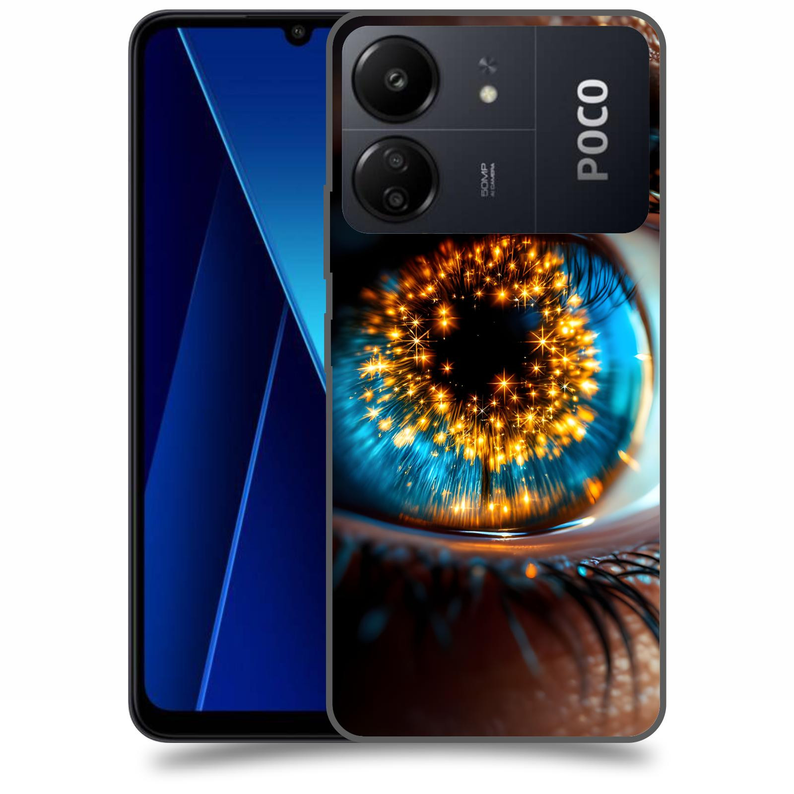 ACOVER Kryt na mobil Poco C65 - Sparkle in the eye