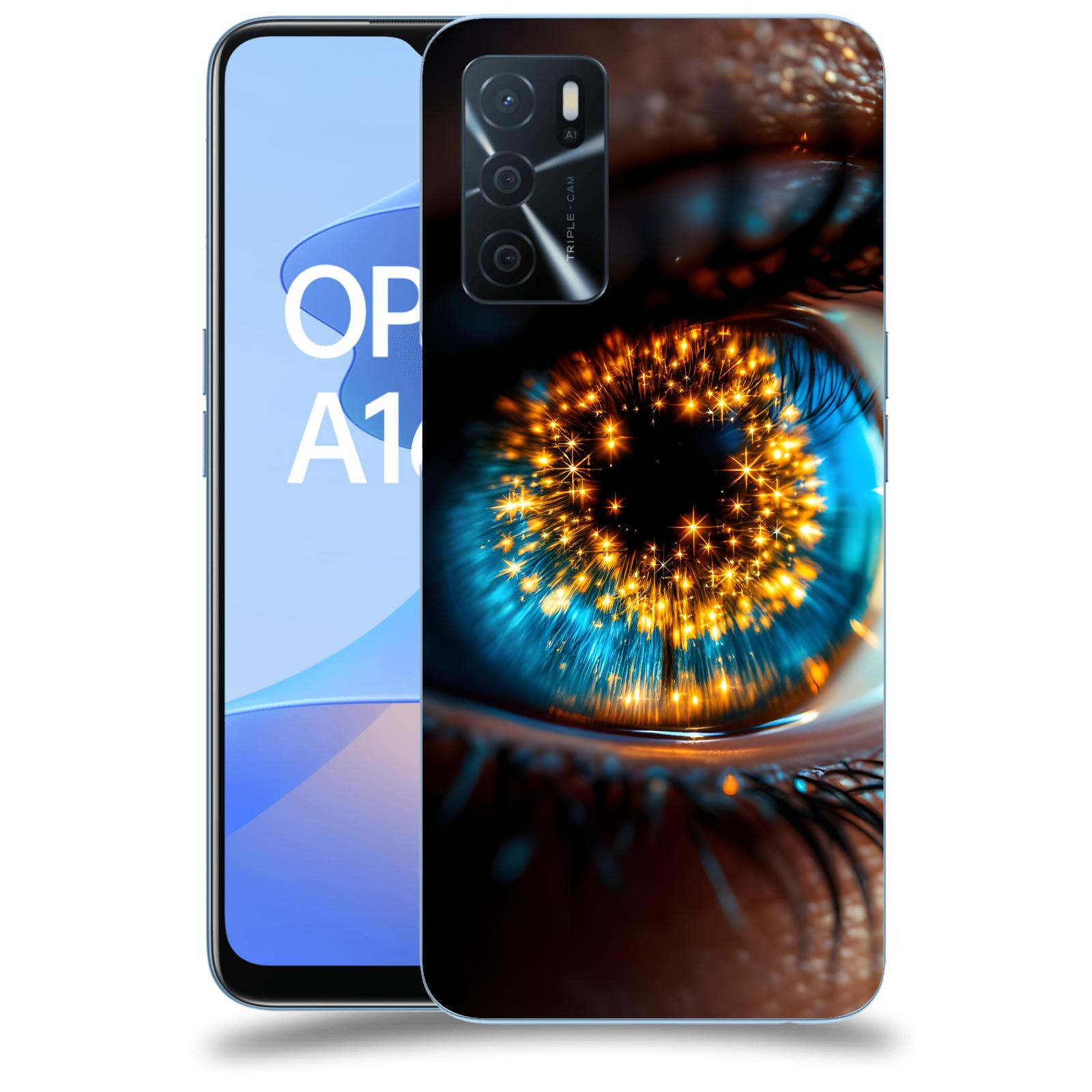 ACOVER Kryt na mobil OPPO A16s - Sparkle in the eye