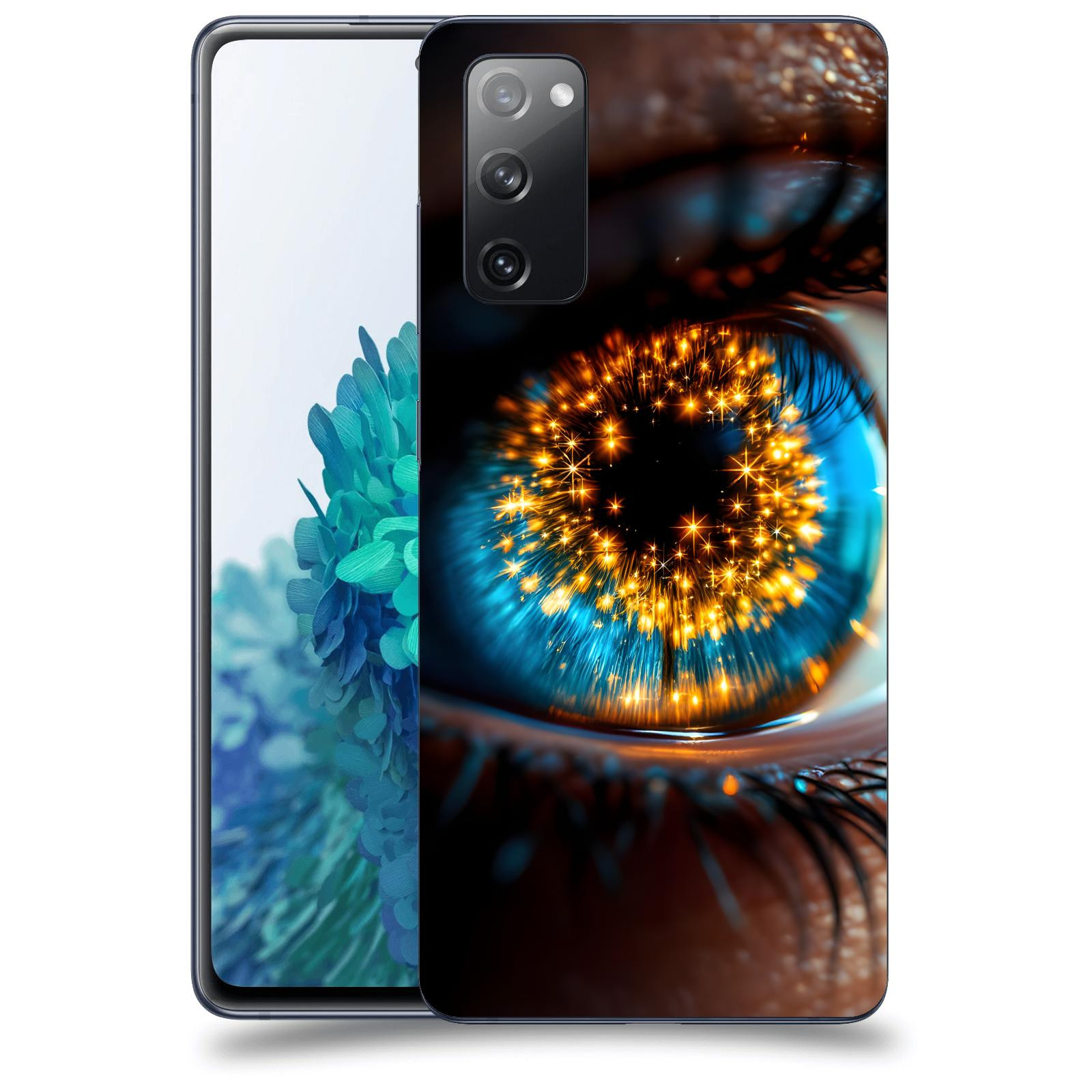 ACOVER Kryt na mobil Samsung Galaxy S20 FE - Sparkle in the eye