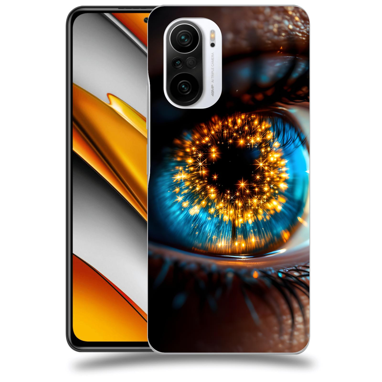 ACOVER Kryt na mobil Xiaomi Poco F3 - Sparkle in the eye