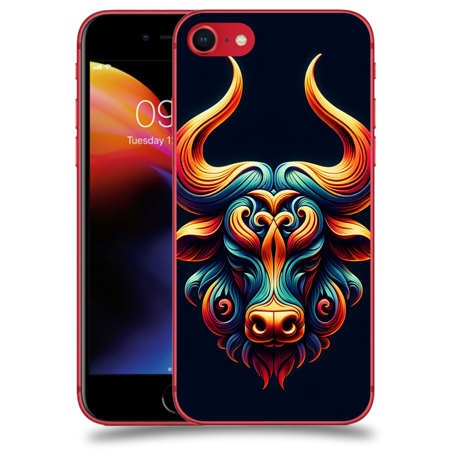 ACOVER Kryt na mobil Apple iPhone 8 - Býk