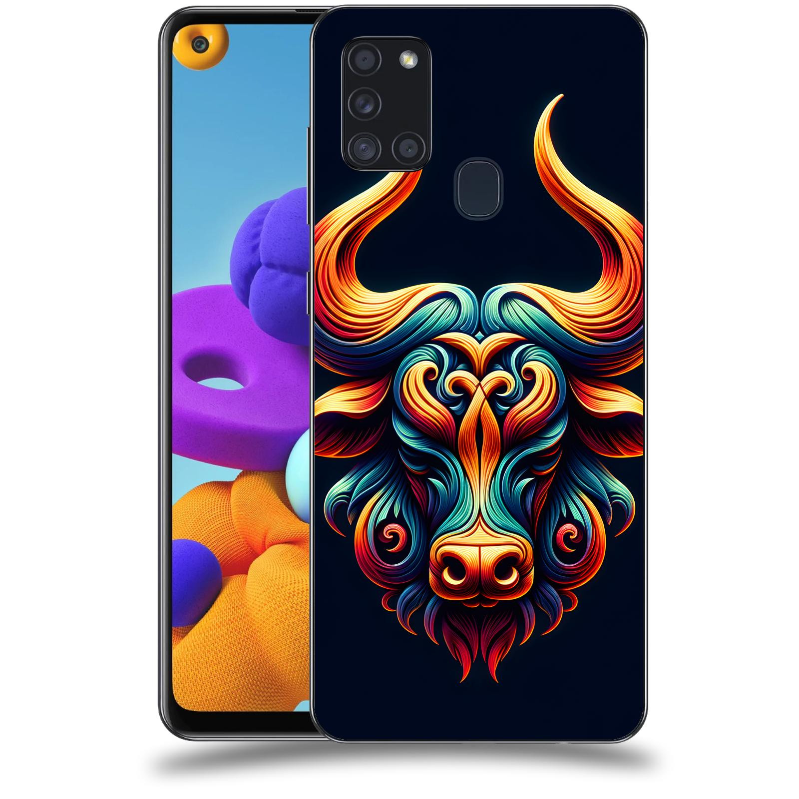 ACOVER Kryt na mobil Samsung Galaxy A21s - Býk