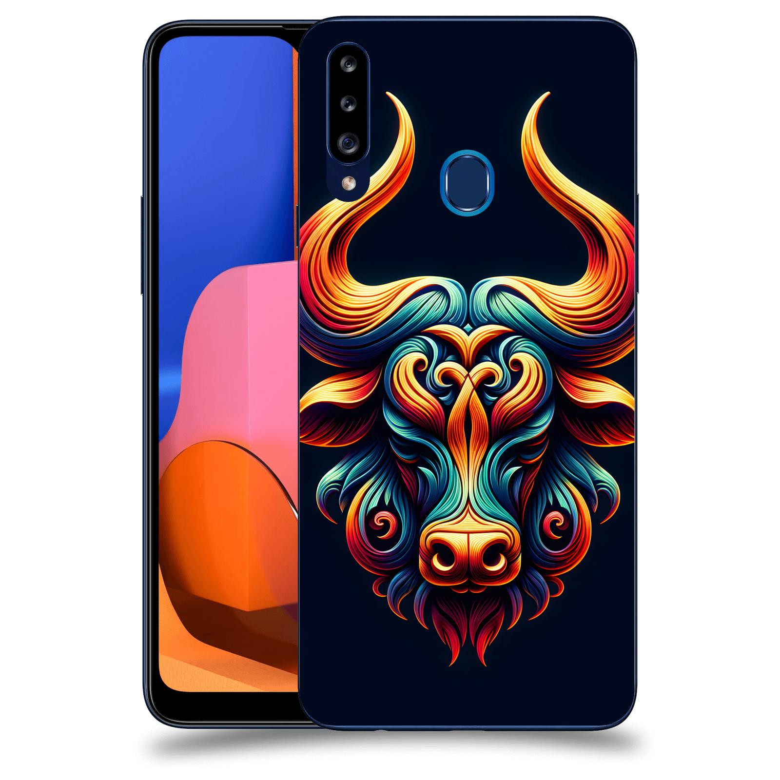 ACOVER Kryt na mobil Samsung Galaxy A20s - Býk