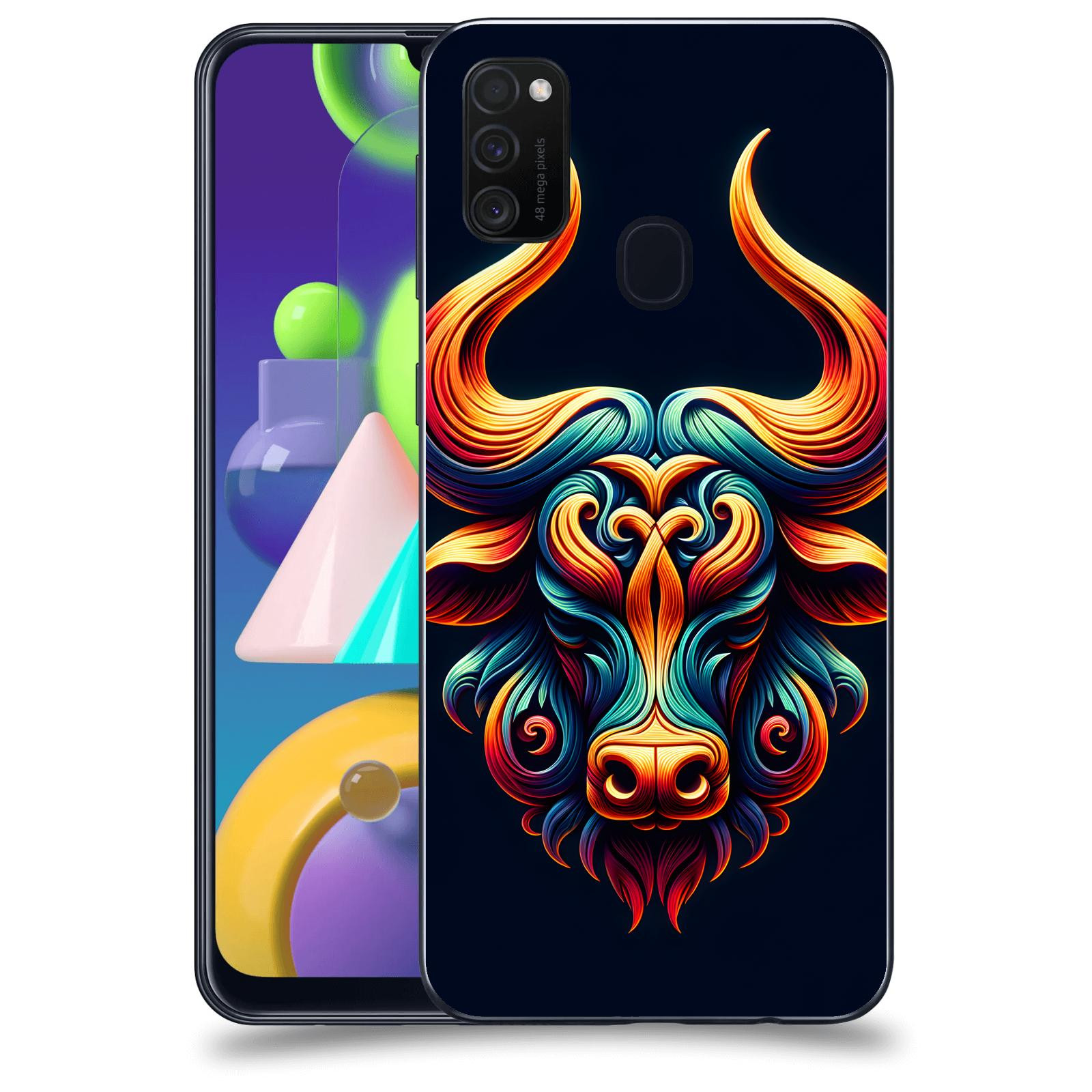 ACOVER Kryt na mobil Samsung Galaxy M21 M215F - Býk