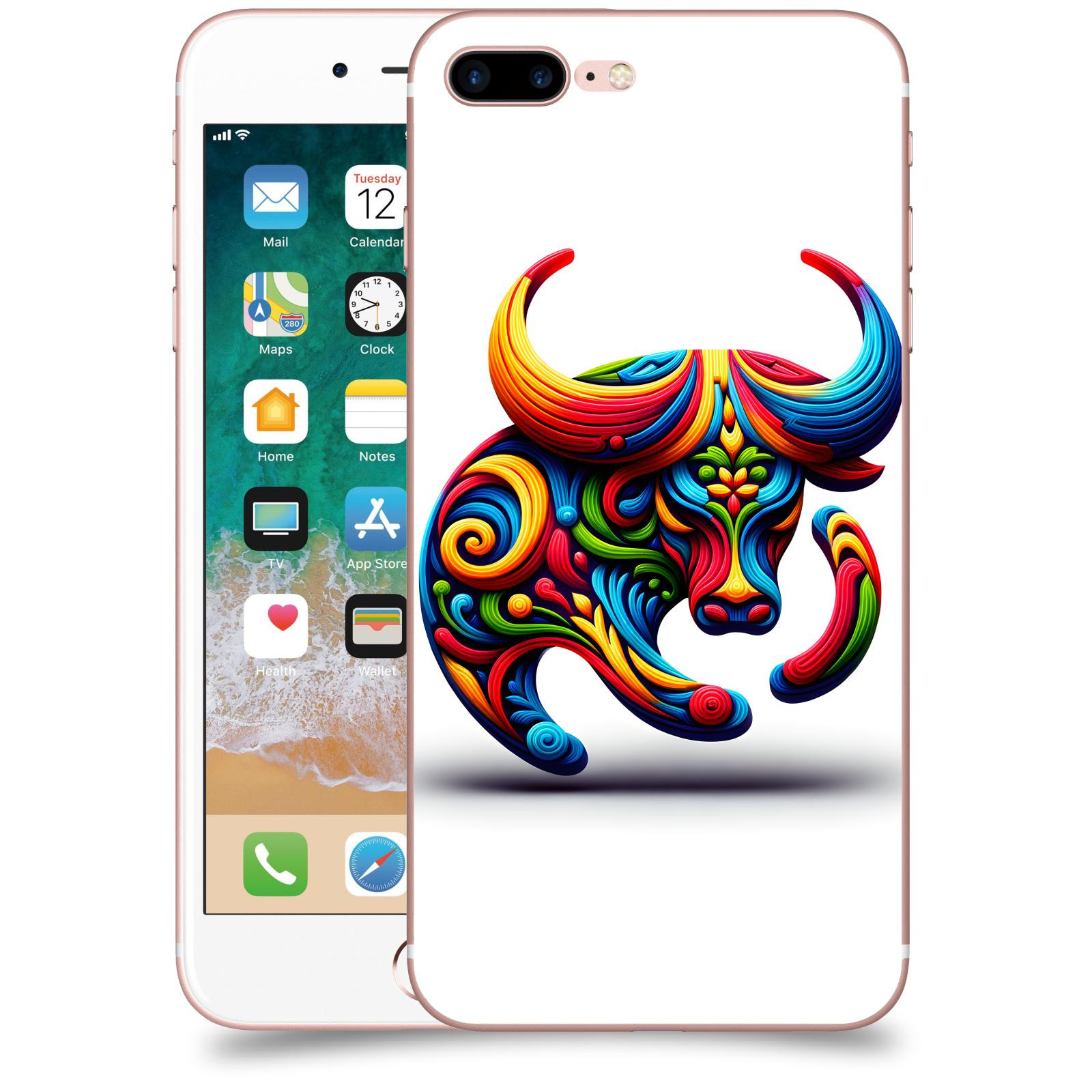 ACOVER Kryt na mobil Apple iPhone 7 Plus - Býk 2