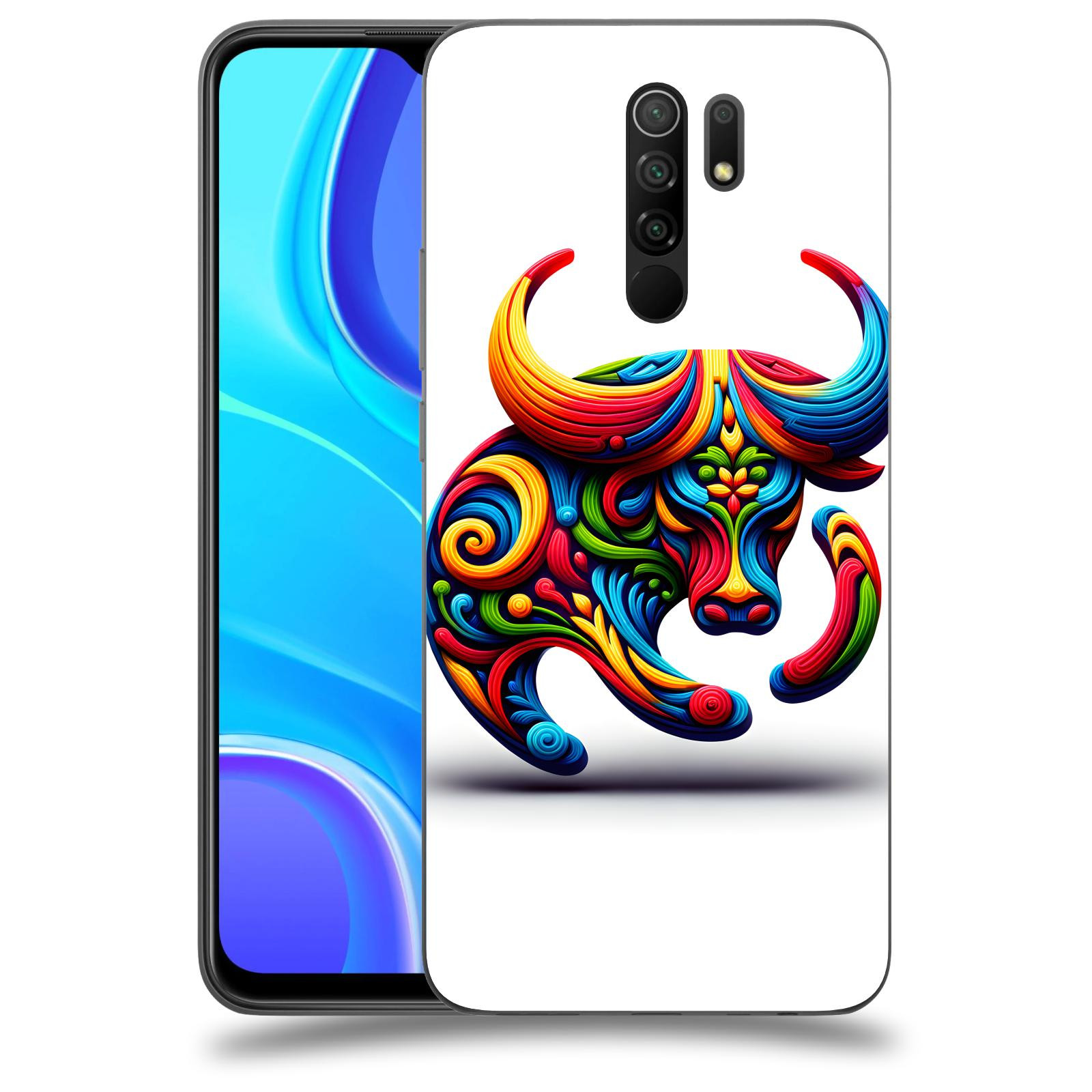 ACOVER Kryt na mobil Xiaomi Redmi 9 - Býk 2