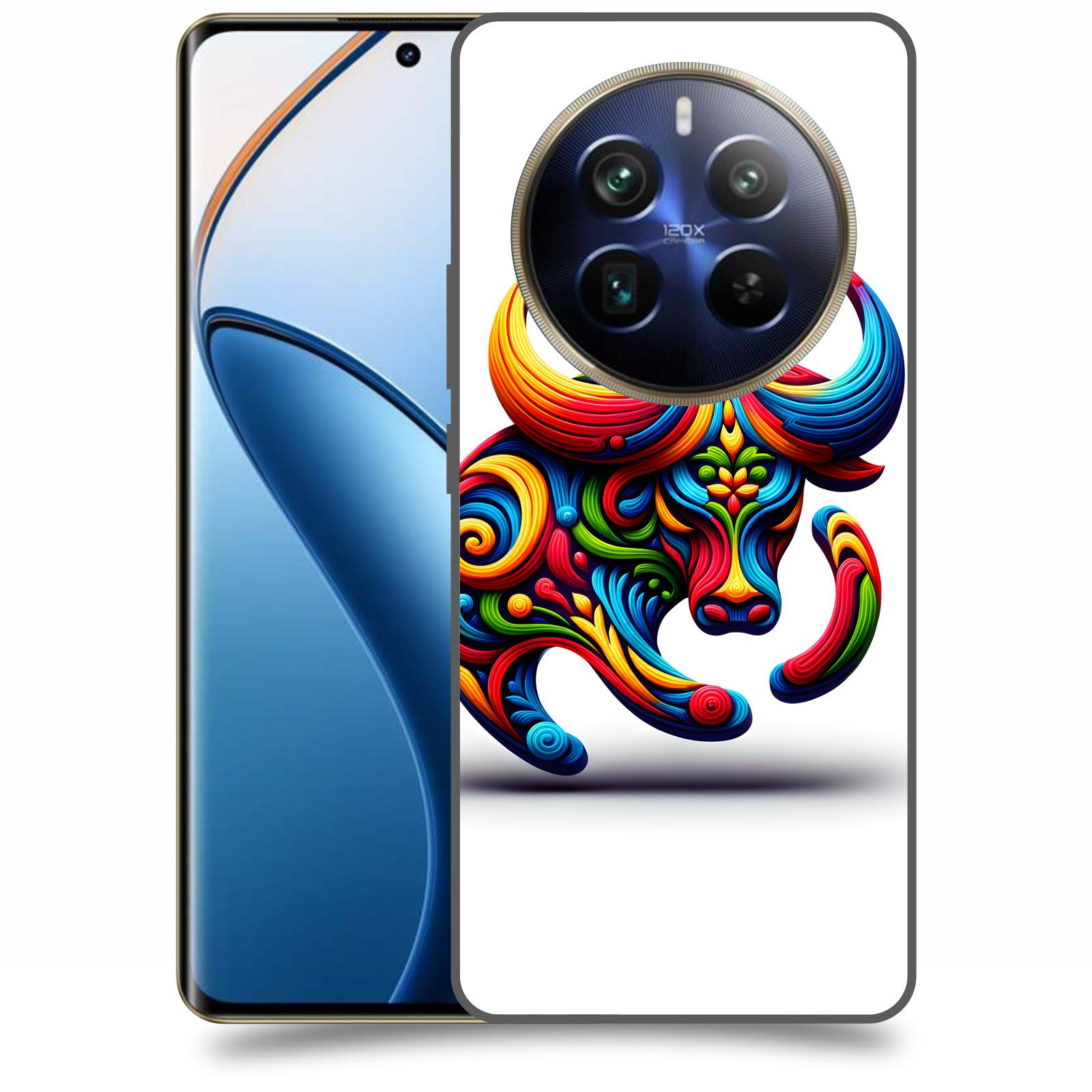 ACOVER Kryt na mobil Realme 12 pro+ 5g - Býk 2