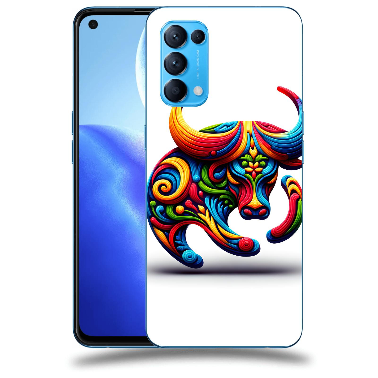 ACOVER Kryt na mobil OPPO Reno 5 5G - Býk 2