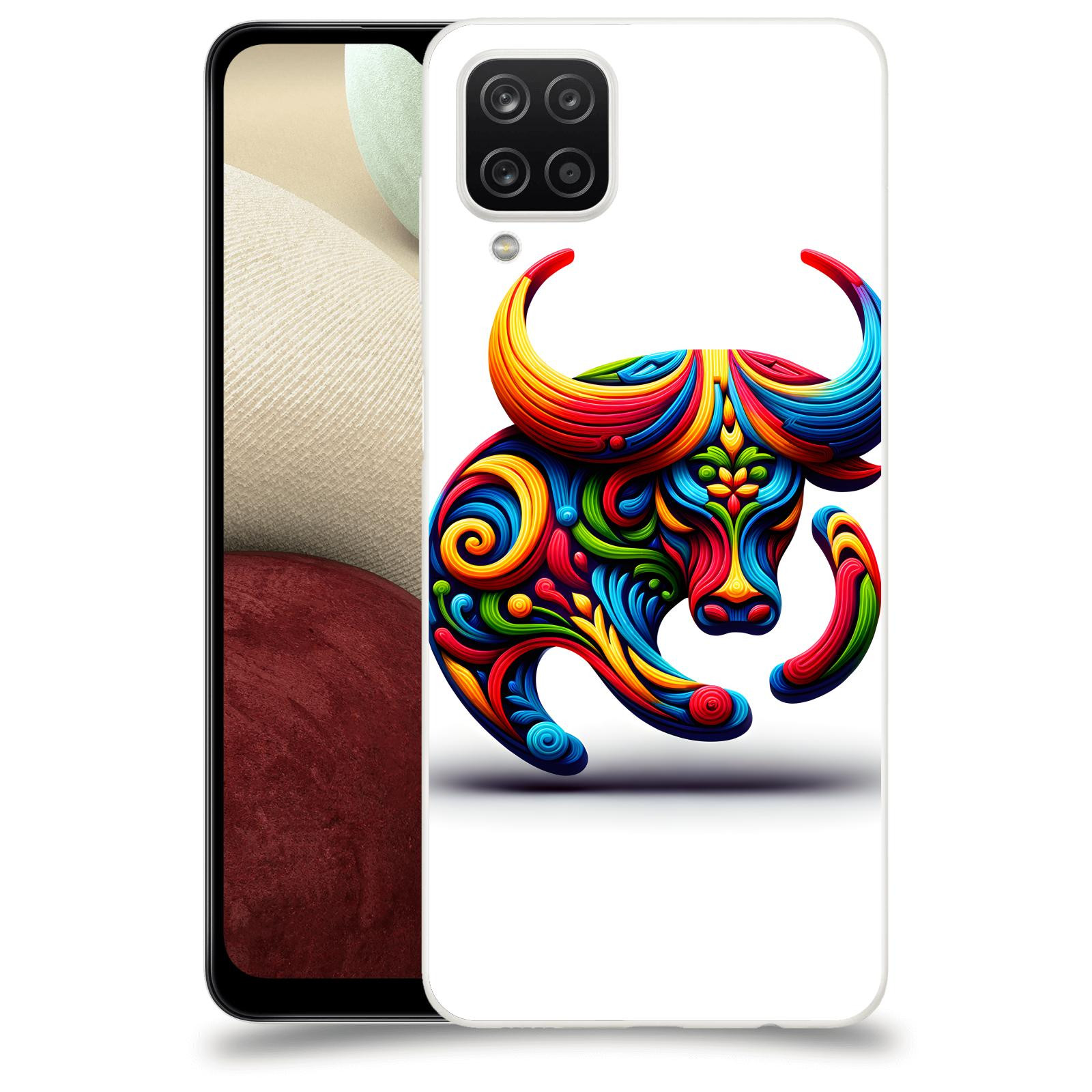 ACOVER Kryt na mobil Samsung Galaxy A12 A125F - Býk 2