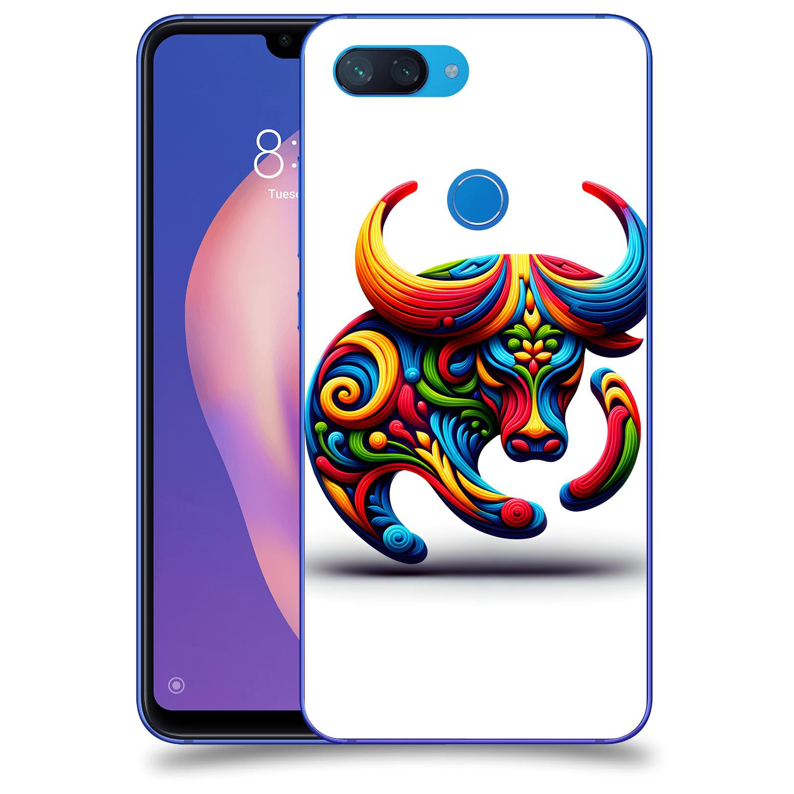 ACOVER Kryt na mobil Xiaomi Mi 8 Lite - Býk 2