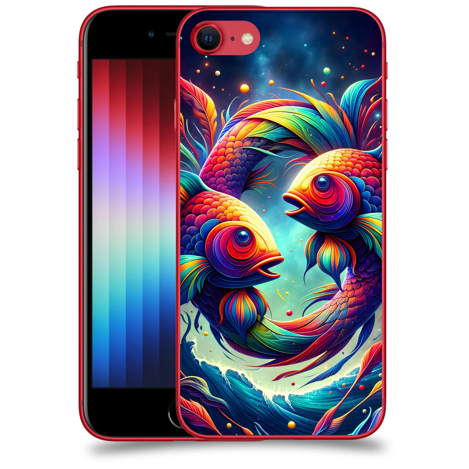 ACOVER Kryt na mobil Apple iPhone SE 2022 - Ryby